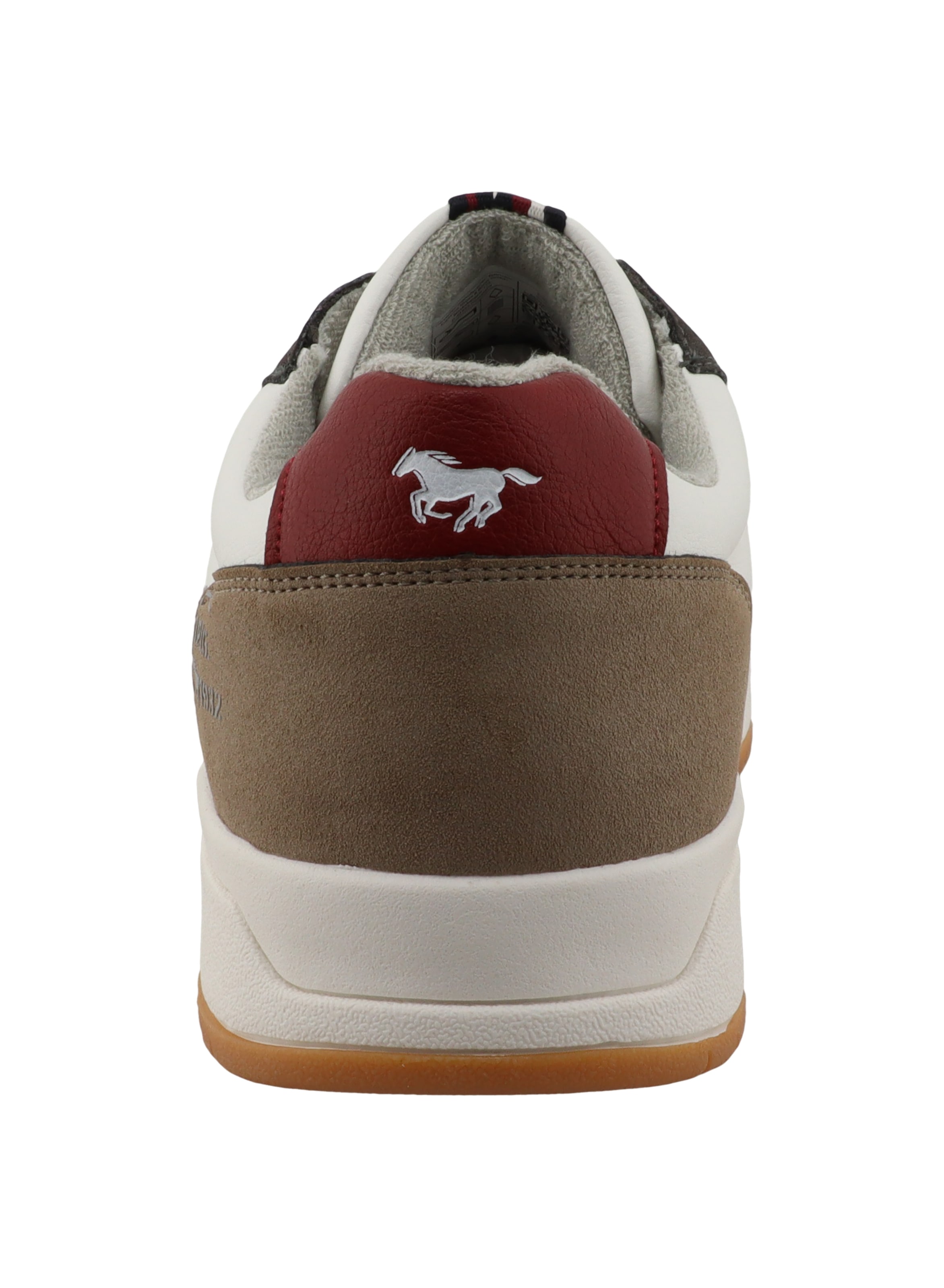Mustang Shoes Sneakers »Ruggero«  Chaussure de loisirs, chaussure basse, chaussure à lacets avec empiècements contrastés à la mode