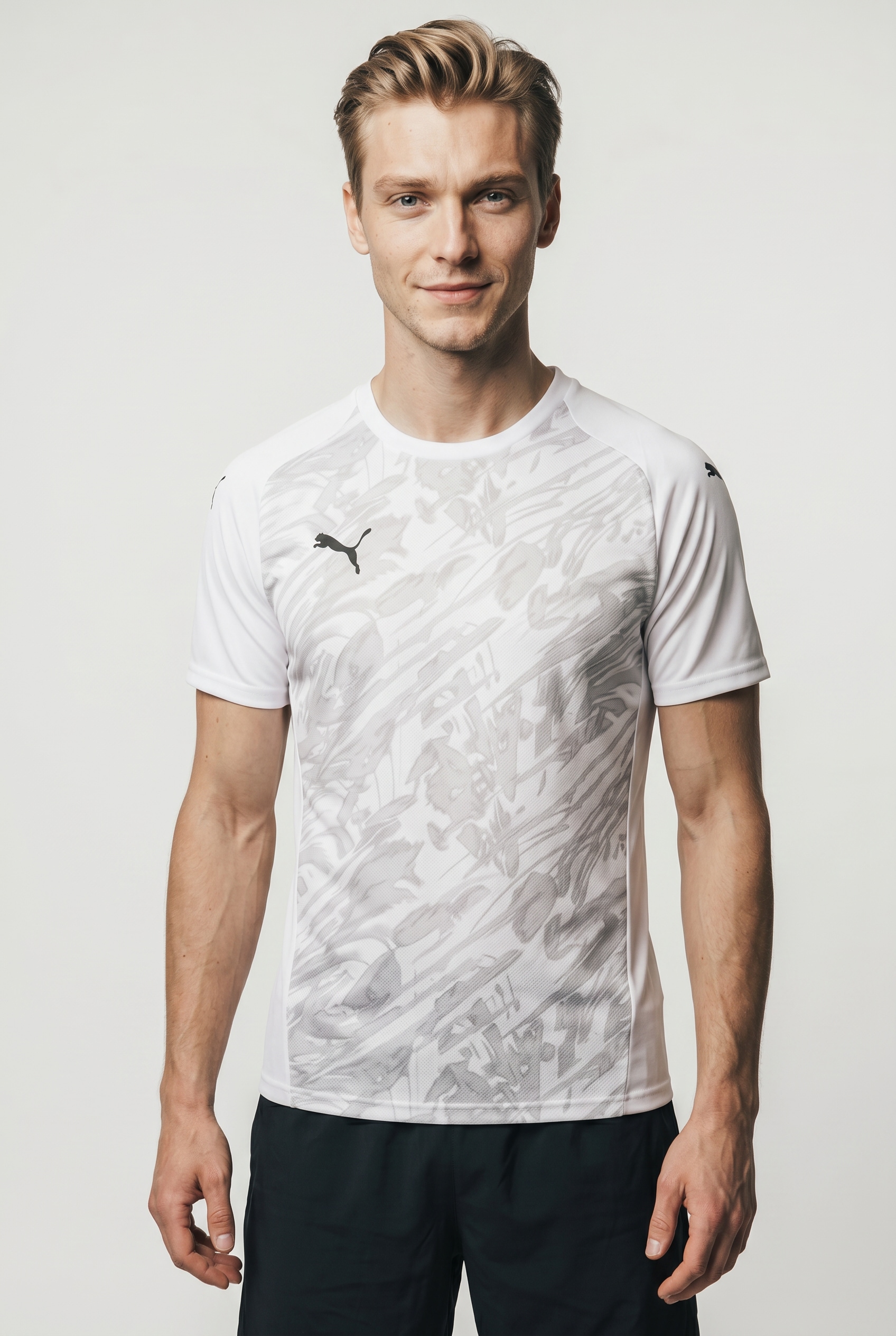 PUMA Fussballtrikot »TEAMFINAL GRAPHIC JERSEY« mit Print-Applikationen, mit DryCELL-Technologie, atmungsaktiv