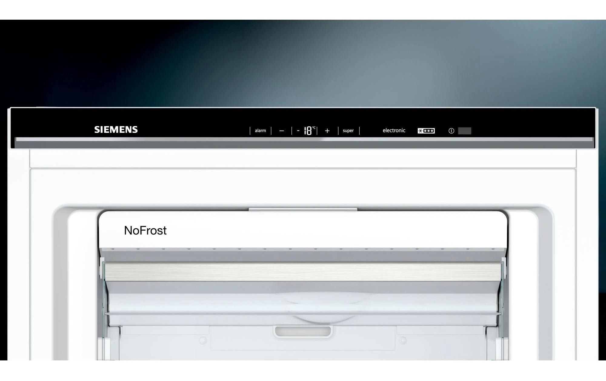 SIEMENS Congélateur iQ500 »GS58NAWCV« 191 cm hoch 70 cm breit