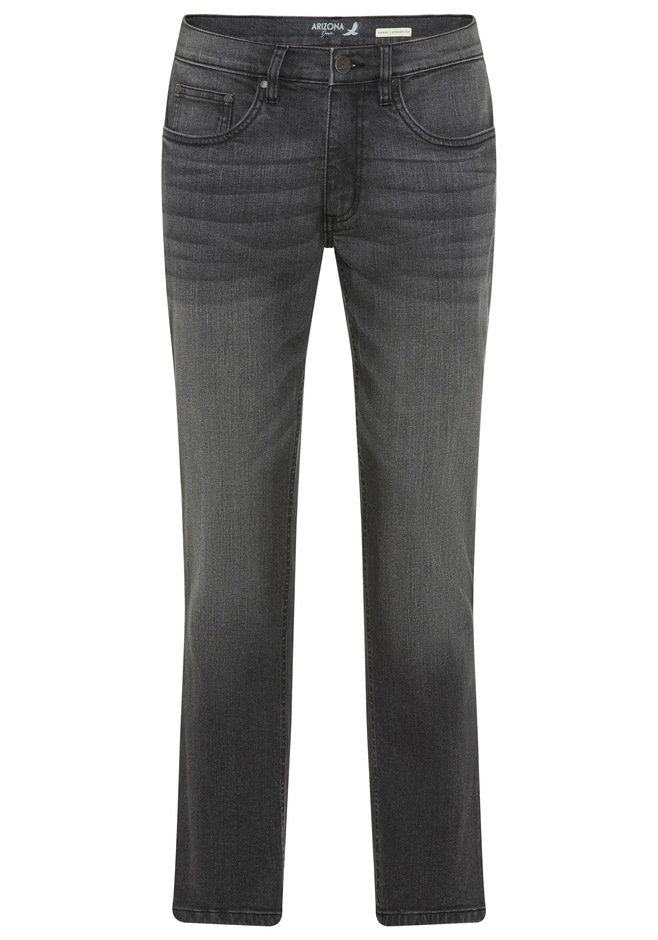 Arizona Jeans stretch gerade geschnittenes Bein, niedrige Leibhöhe