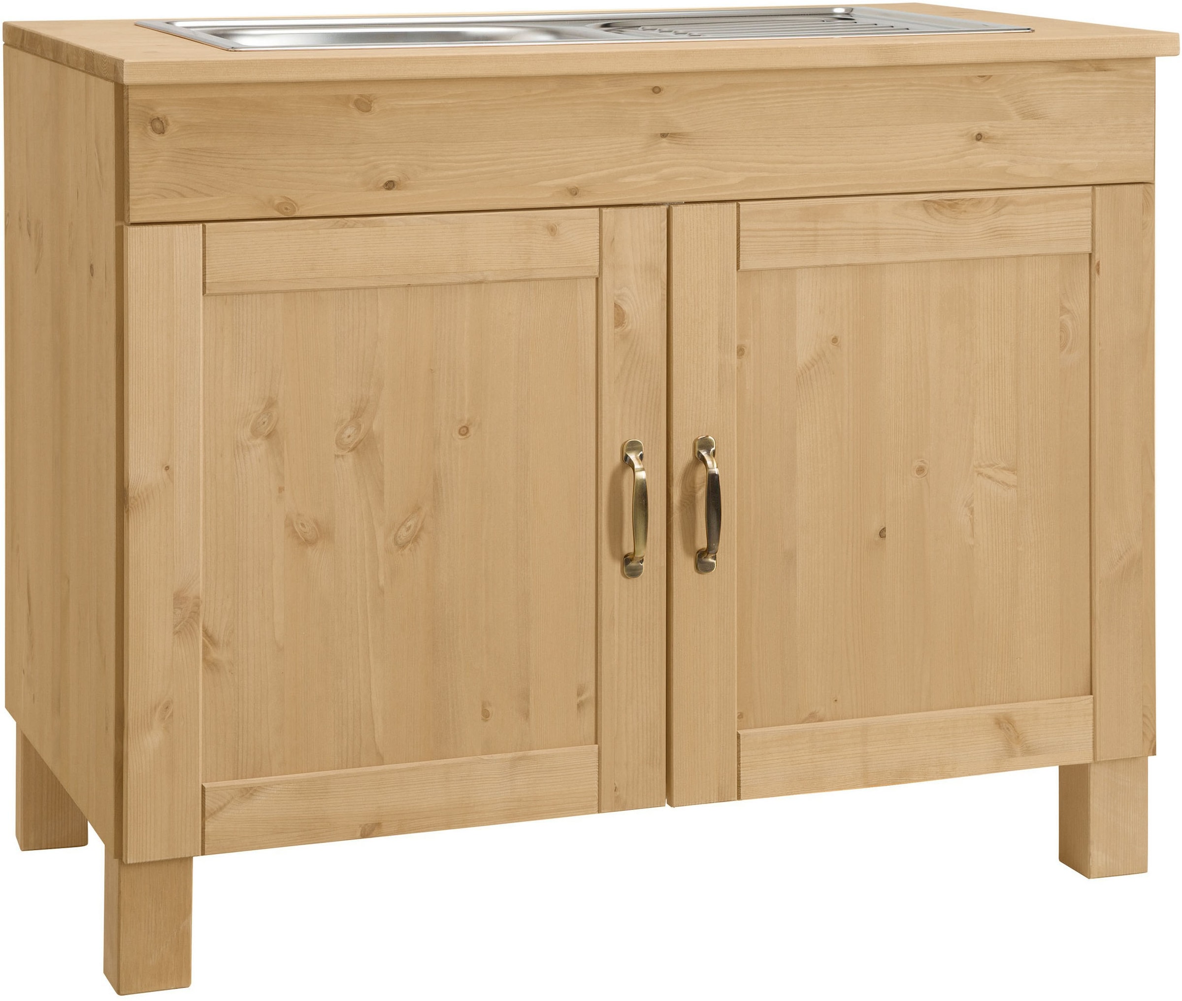Home affaire Meuble évier »Alby« Largeur 100 cm, 1 compartiment