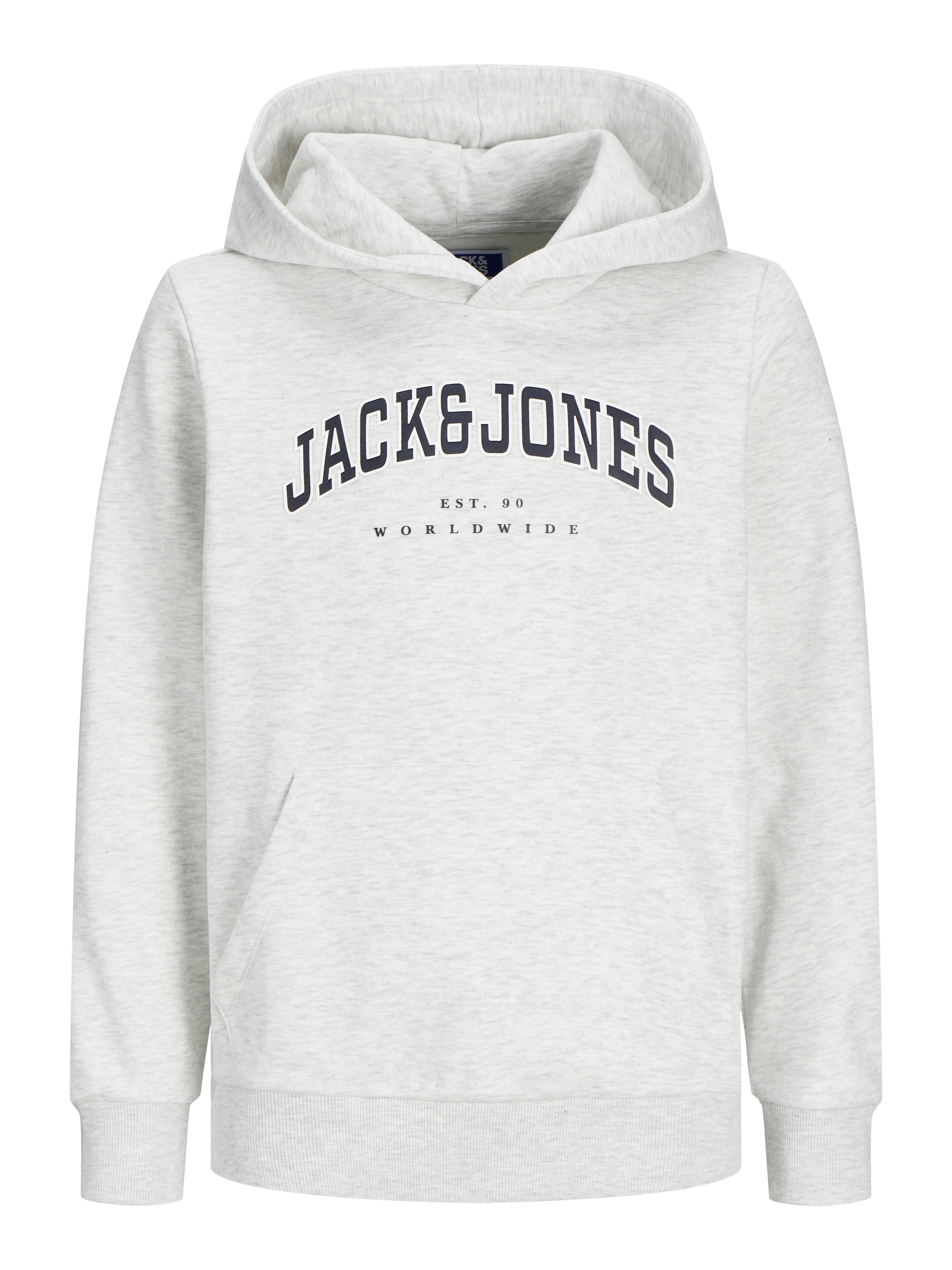Jack & Jones Junior Kapuzensweatshirt »JJECALEB VARSITY SWEAT HOOD NOOS JNR«
