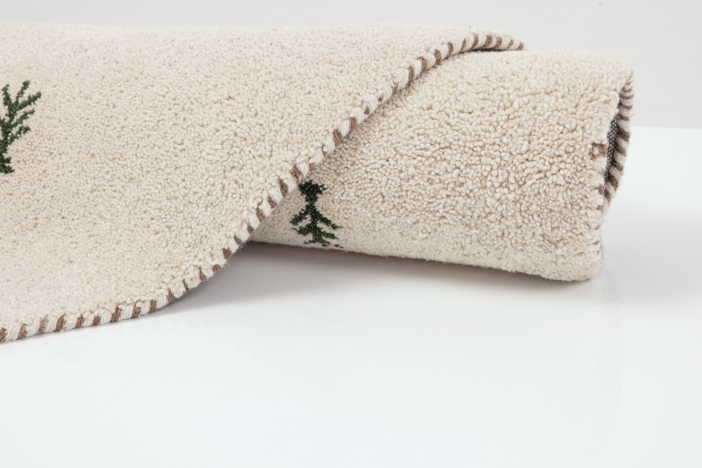 THEKO Tapis en laine »Gabbeh Motiv, Handgefertigt, Teppich, Tiermotiv, reine Wolle« Rond 14 mm Höhe laine pure, salon, chambre, salle à manger