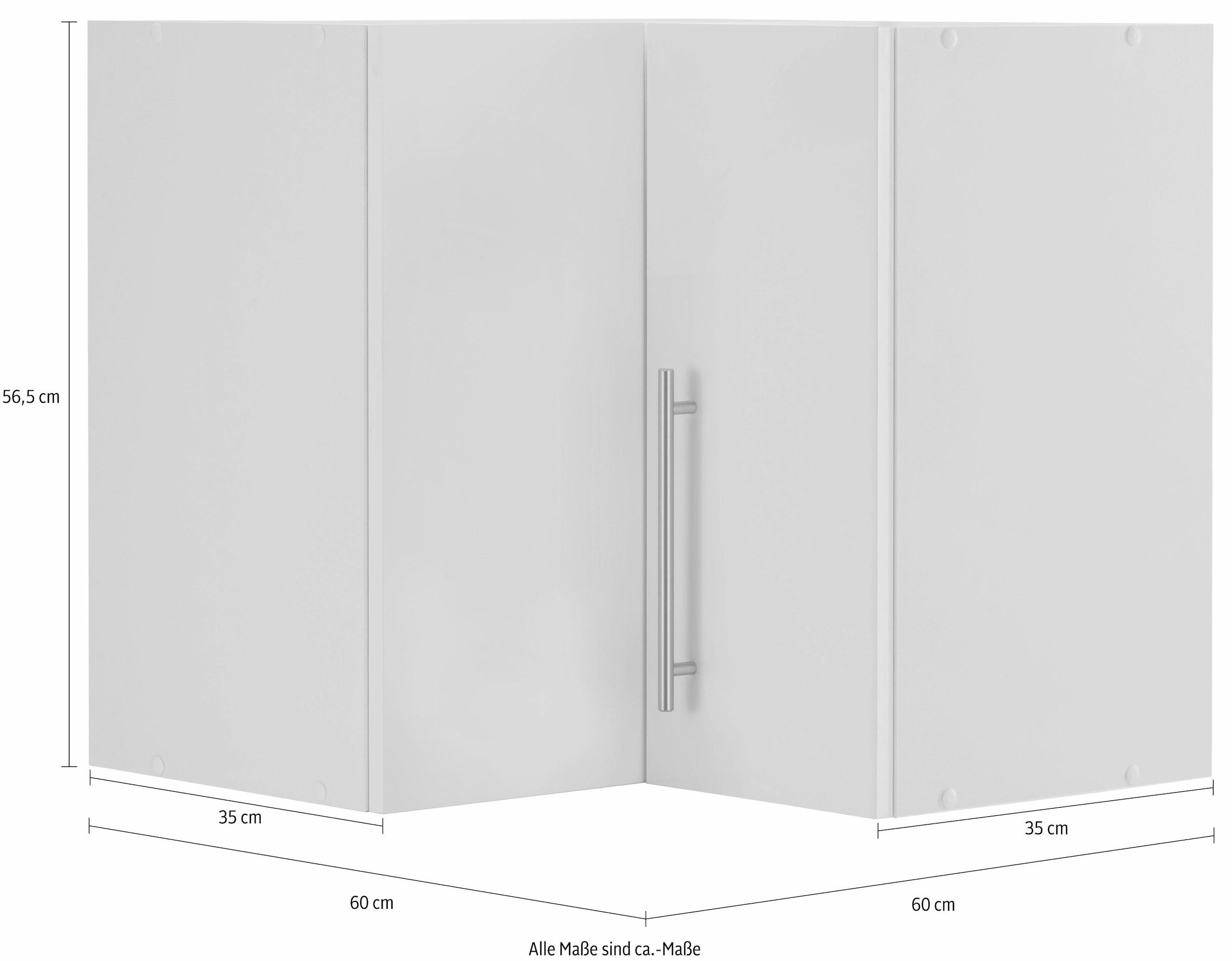 wiho Küchen Eckhängeschrank »Cali« 60 cm breit
