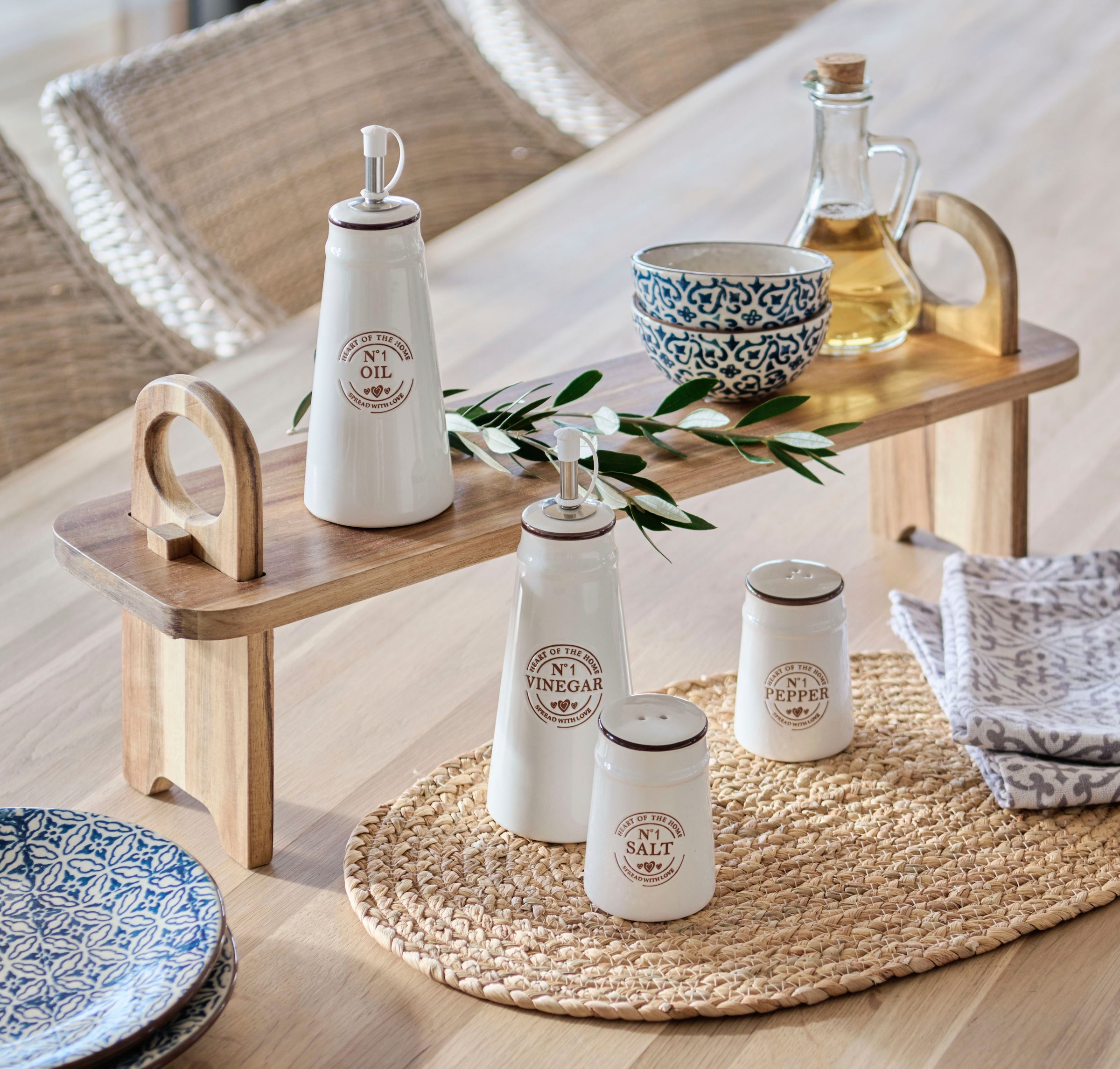 Zeller Present Set de menus 260 ml, Keramik