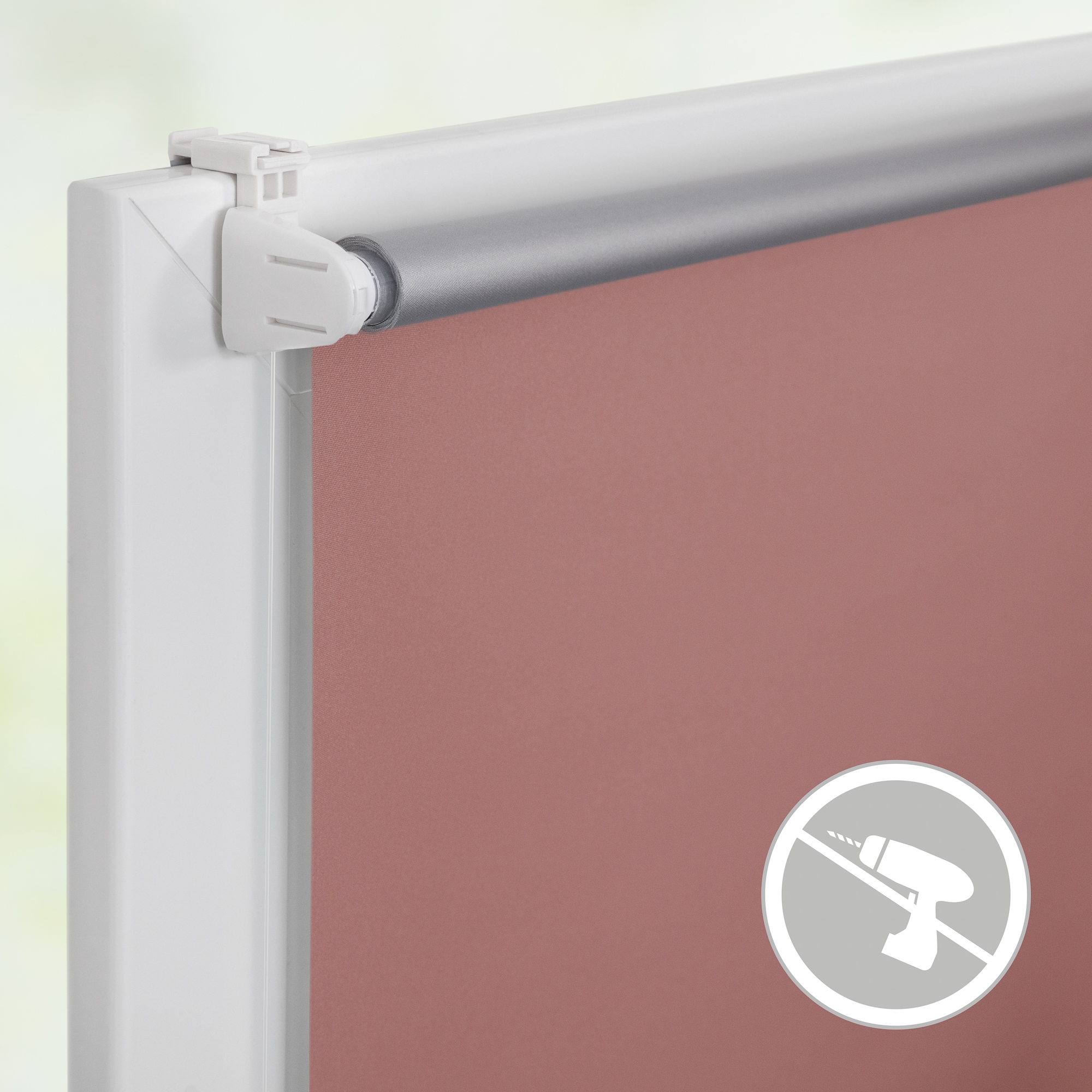 LICHTBLICK ORIGINAL Store d'obscurcissement »Klemmfix, ohne Bohren, Verdunkelung« verdunkelnd mit Bohren/ohne Bohren freihängend Thermofunktion & verdunkelnd, Klemm- und schraubbar