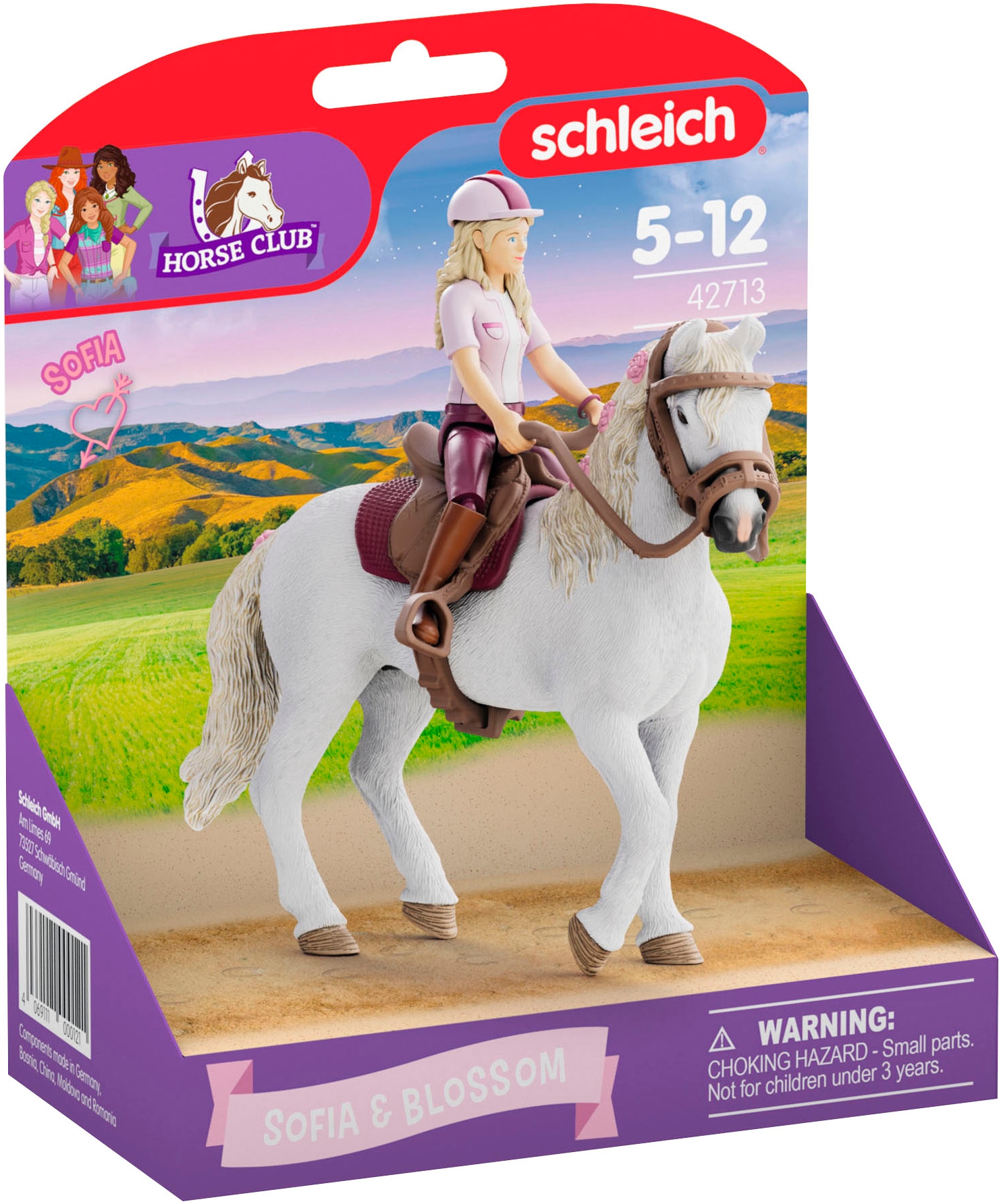 Schleich® Spielfigur »HORSE CLUB, Sofia & Blossom  (42713)« Made in Europe