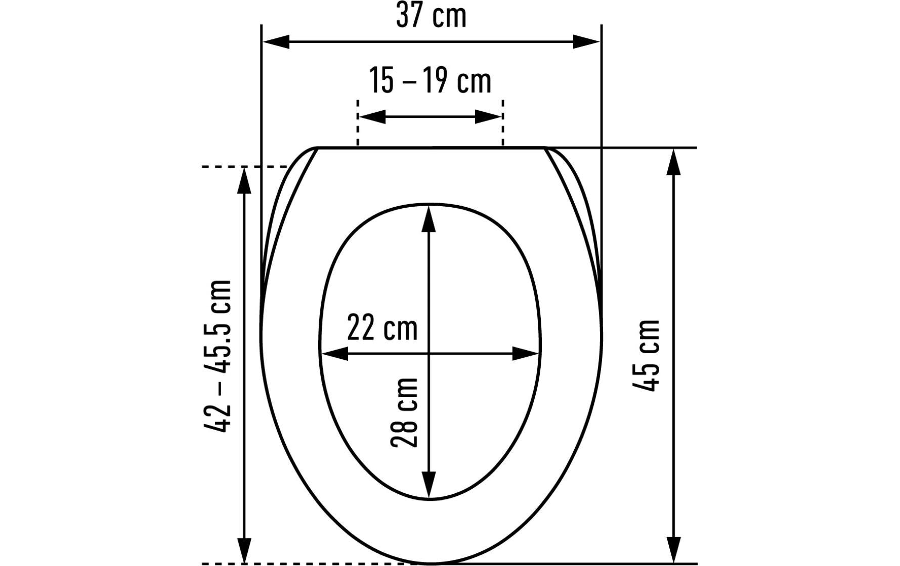 diaqua® Siège de WC »Move«
