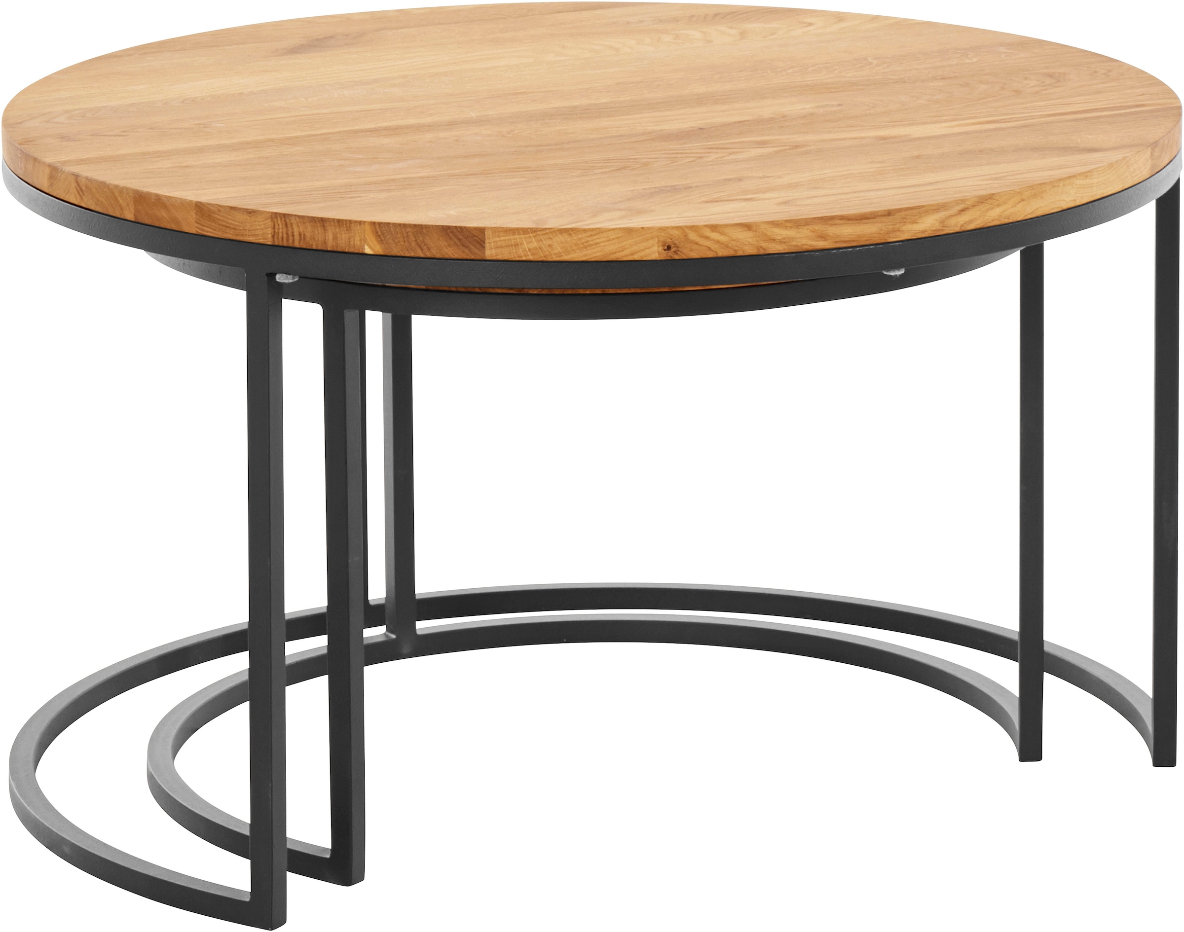 Home affaire Table basse Set, Zwei Couchtische im Set, 2 cuis tlg.