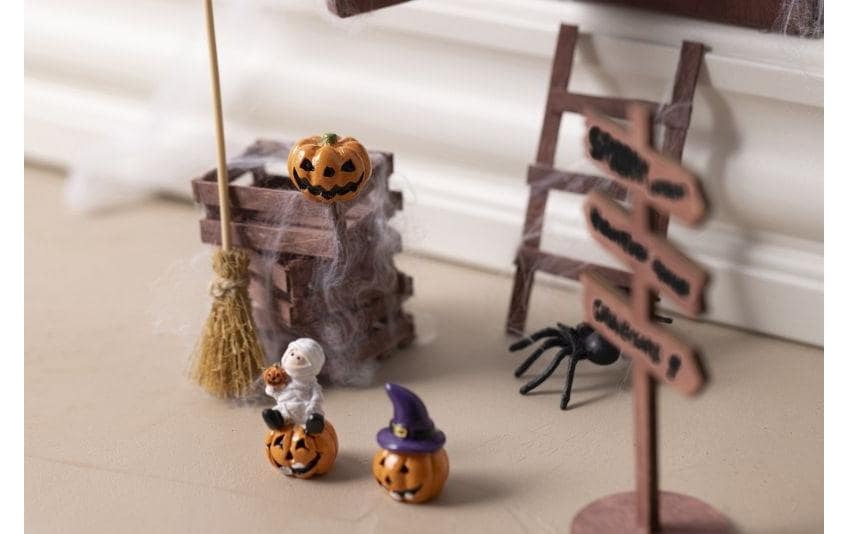creativ company Set créatif »Halloween Wichteltür 12-teilig«