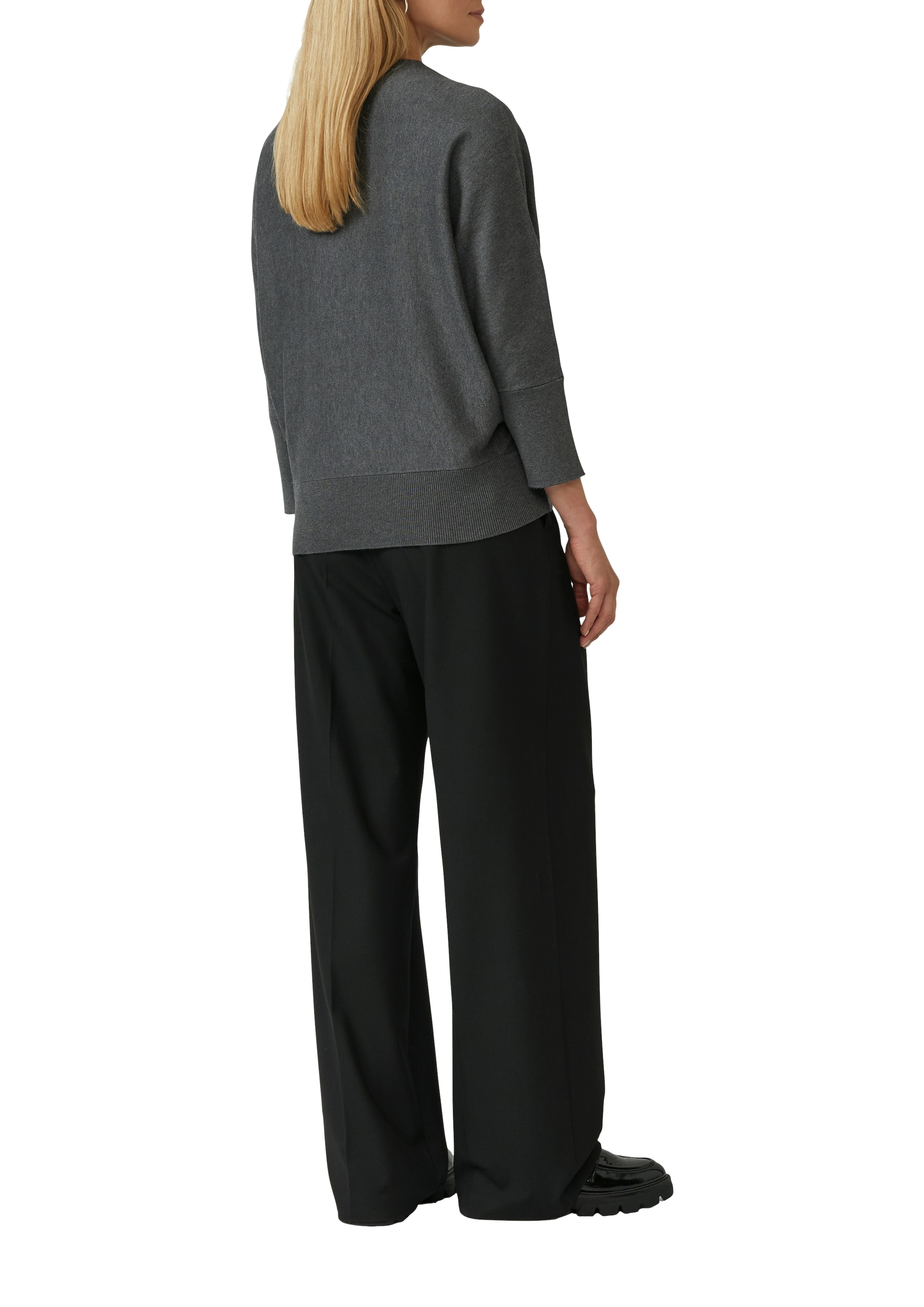 s.Oliver BLACK LABEL Pull en tricot mit Fledermausärmeln