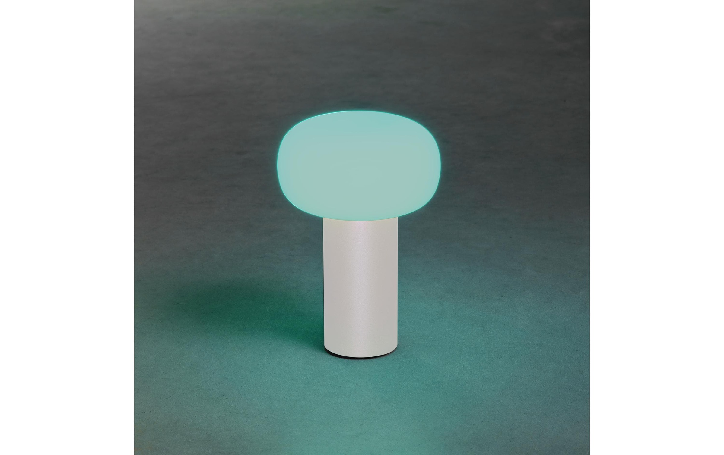 KONSTSMIDE USB-Tischleuchte »USB Antibes RGBW Weiss« dimmbar