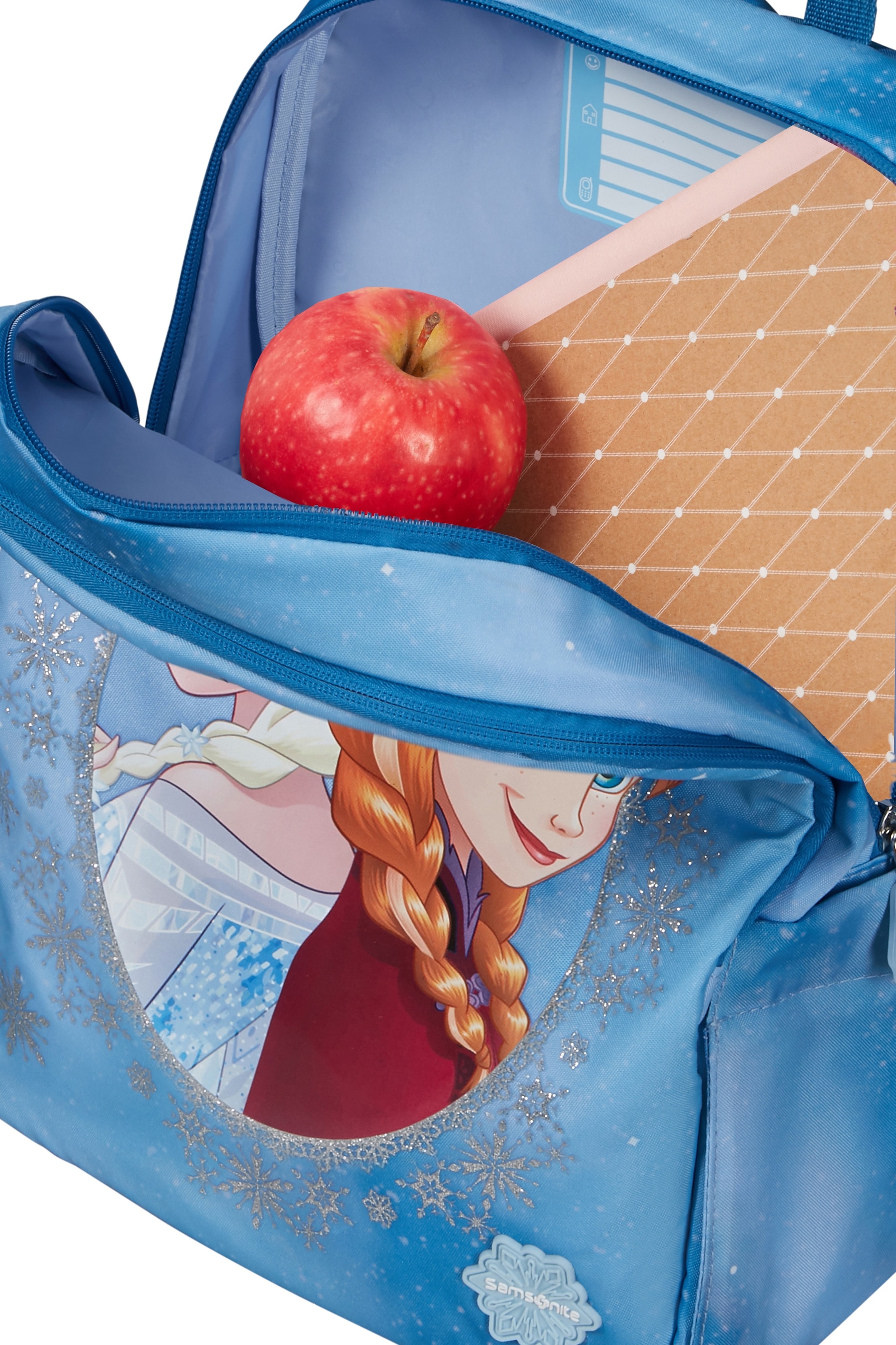 Samsonite Sac à dos pour enfants »DAYDREAM DISNEY, Frozen Magic« reflektierende Details