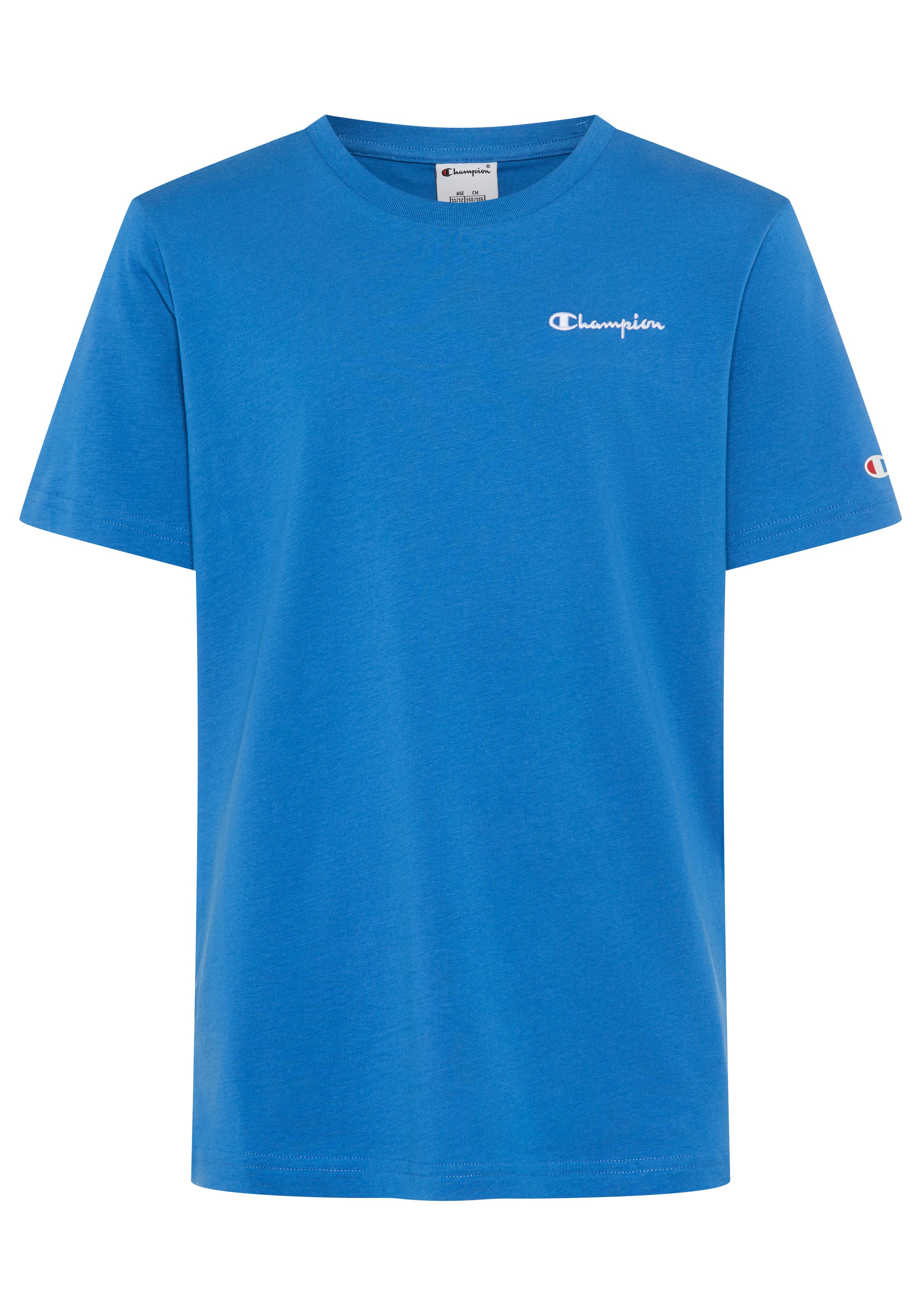 Champion T-Shirt »ICONS CONTRAST Crewneck T-Shirt« klassischer Schnitt, Kurzarm, für Kinder, für Sportmode