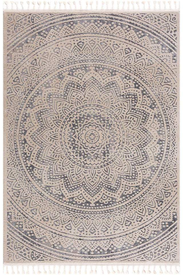 Carpet City Teppich »Art 1652« rechteckig 7 mm Höhe Kurzflor, Ornamenten-Muster, Boho & Mandala Stil, auch als Läufer