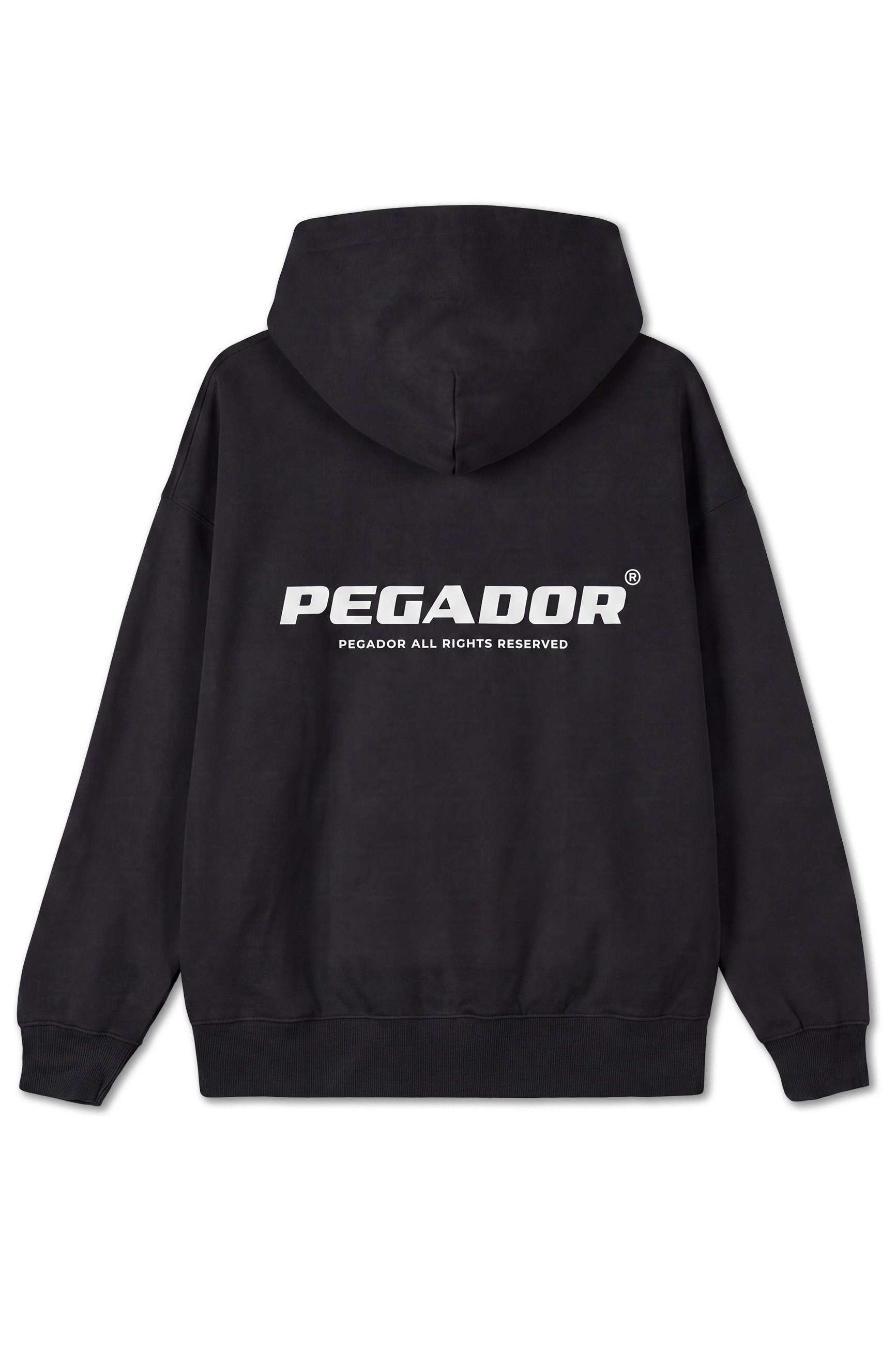 PEGADOR Sweat à capuche »ATNA LOGO OVERSIZED HOODIE«, mélange de coton, oversize
