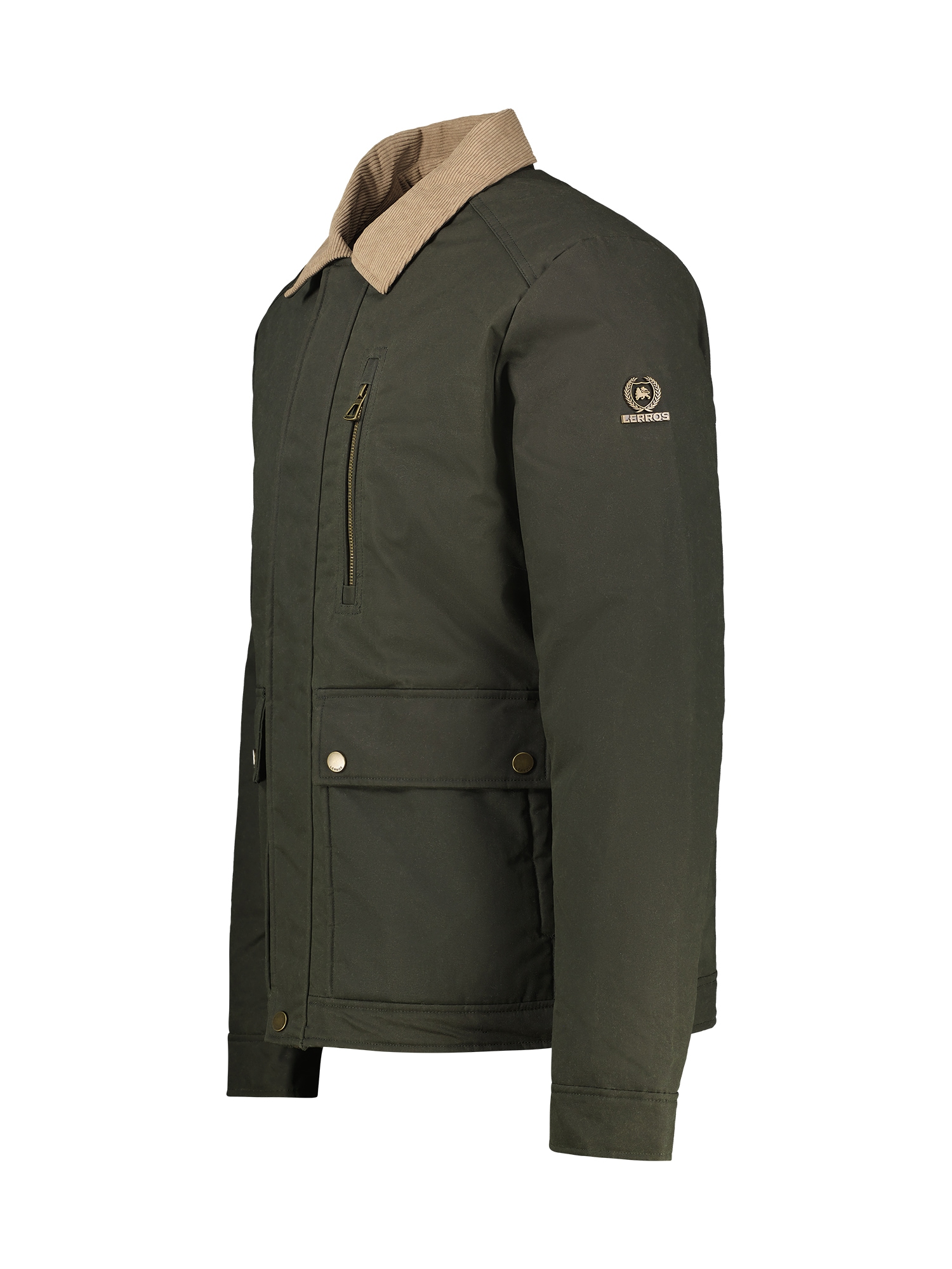 LERROS Blouson »Maskuliner Blouson aus hochwertiger, gewachster Baumwolle« sans capuche