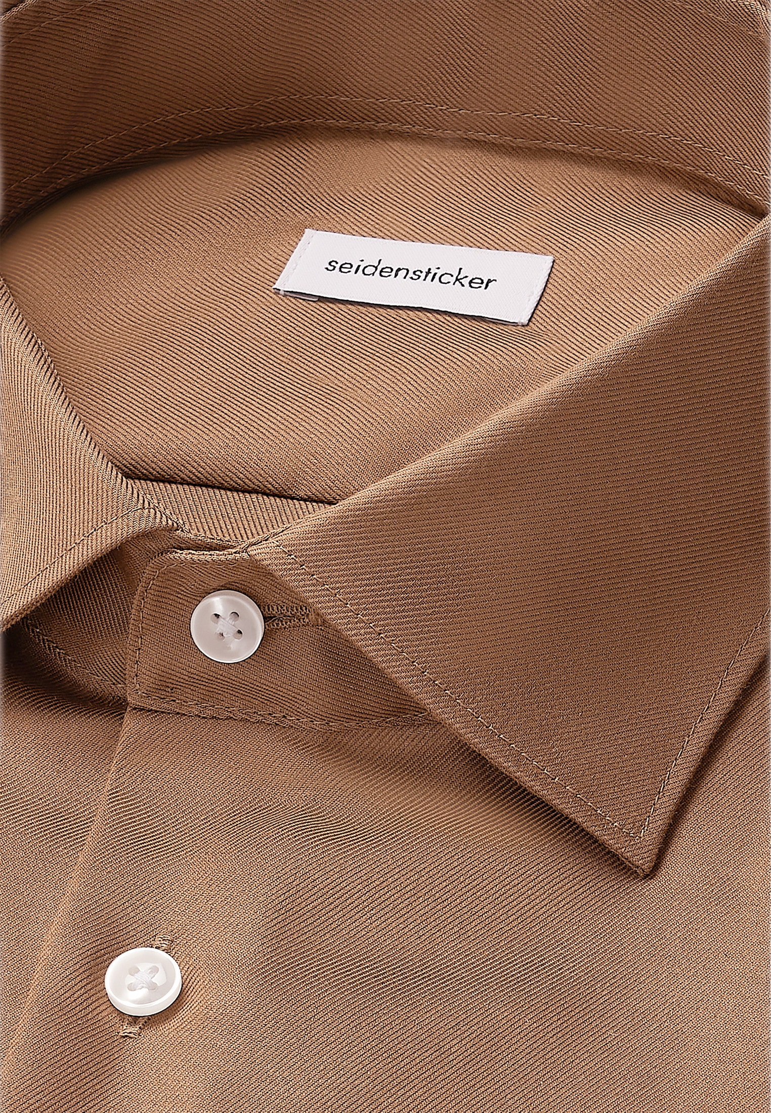 seidensticker Businesshemd »Schwarze Rose« Shaped 1/1 Kentkragen Uni