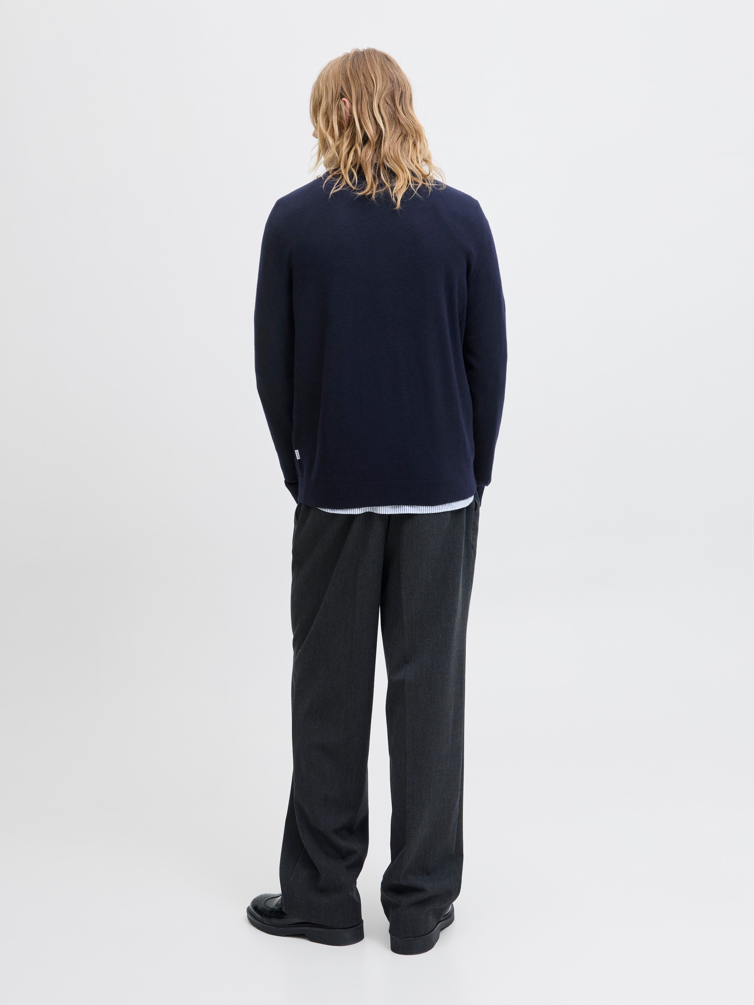 Jack & Jones Strickpullover »JJEPERFECT WOOL KNIT CREW NECK SN«