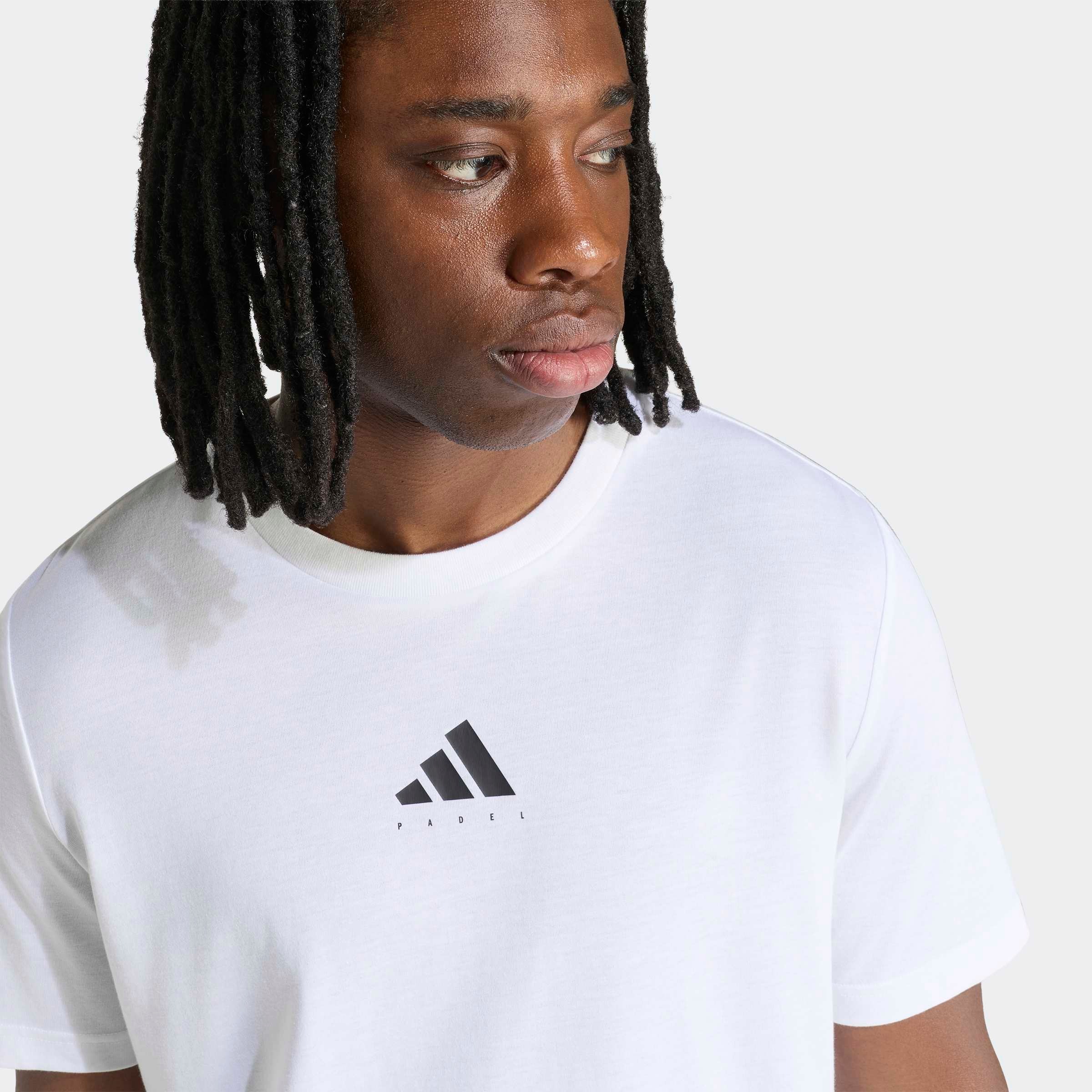 adidas Performance T-shirt »M PADEL CAT G T« avec col rond, sans fermeture, en polyester
