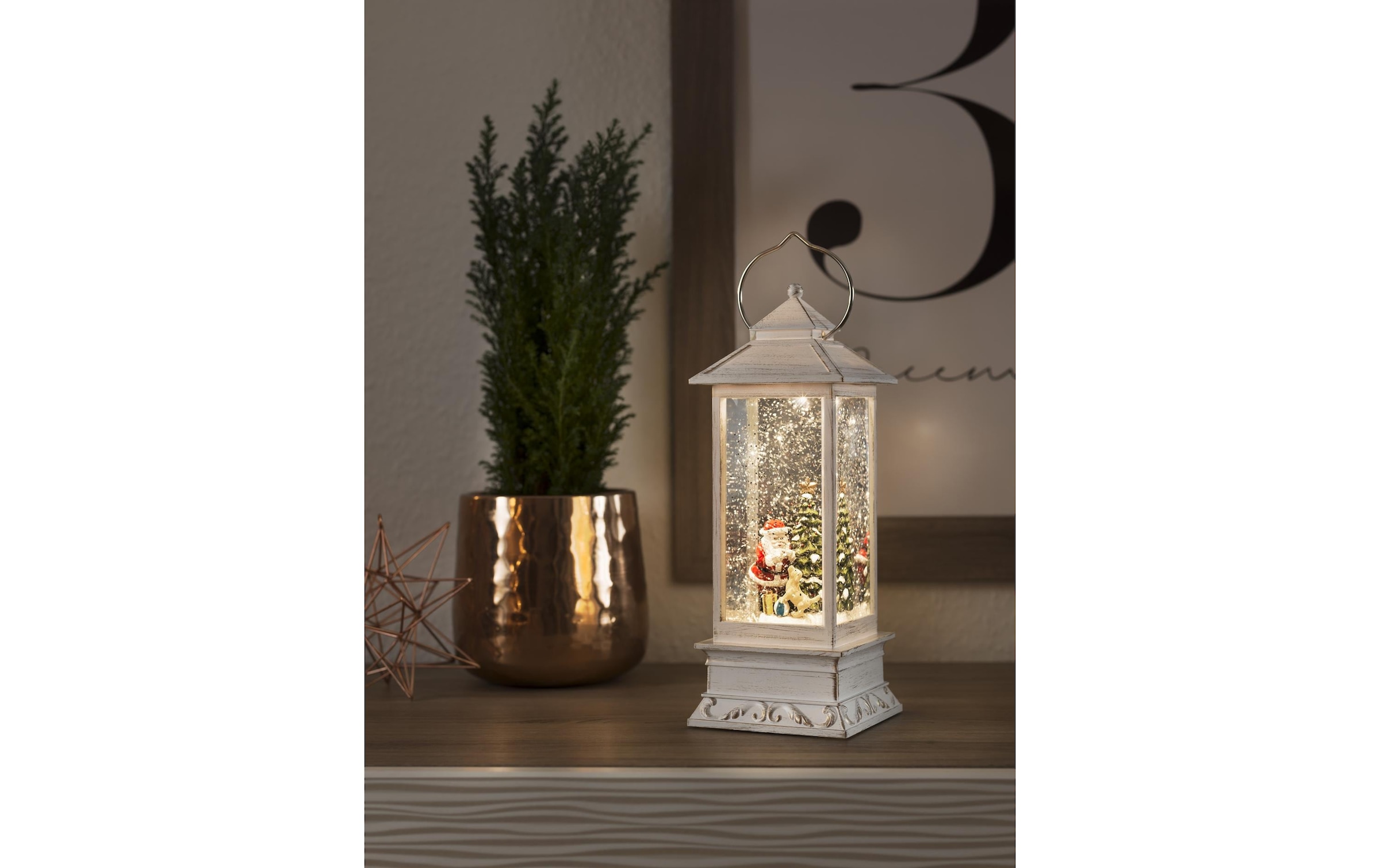 KONSTSMIDE LED Laterne Warmweiss