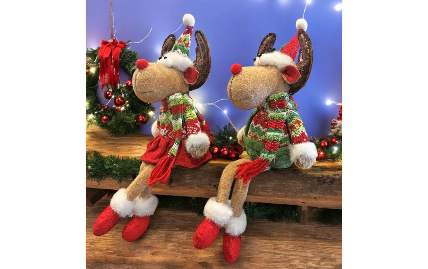   Figurine de Noël »Dameco Rentier 2-er Set«