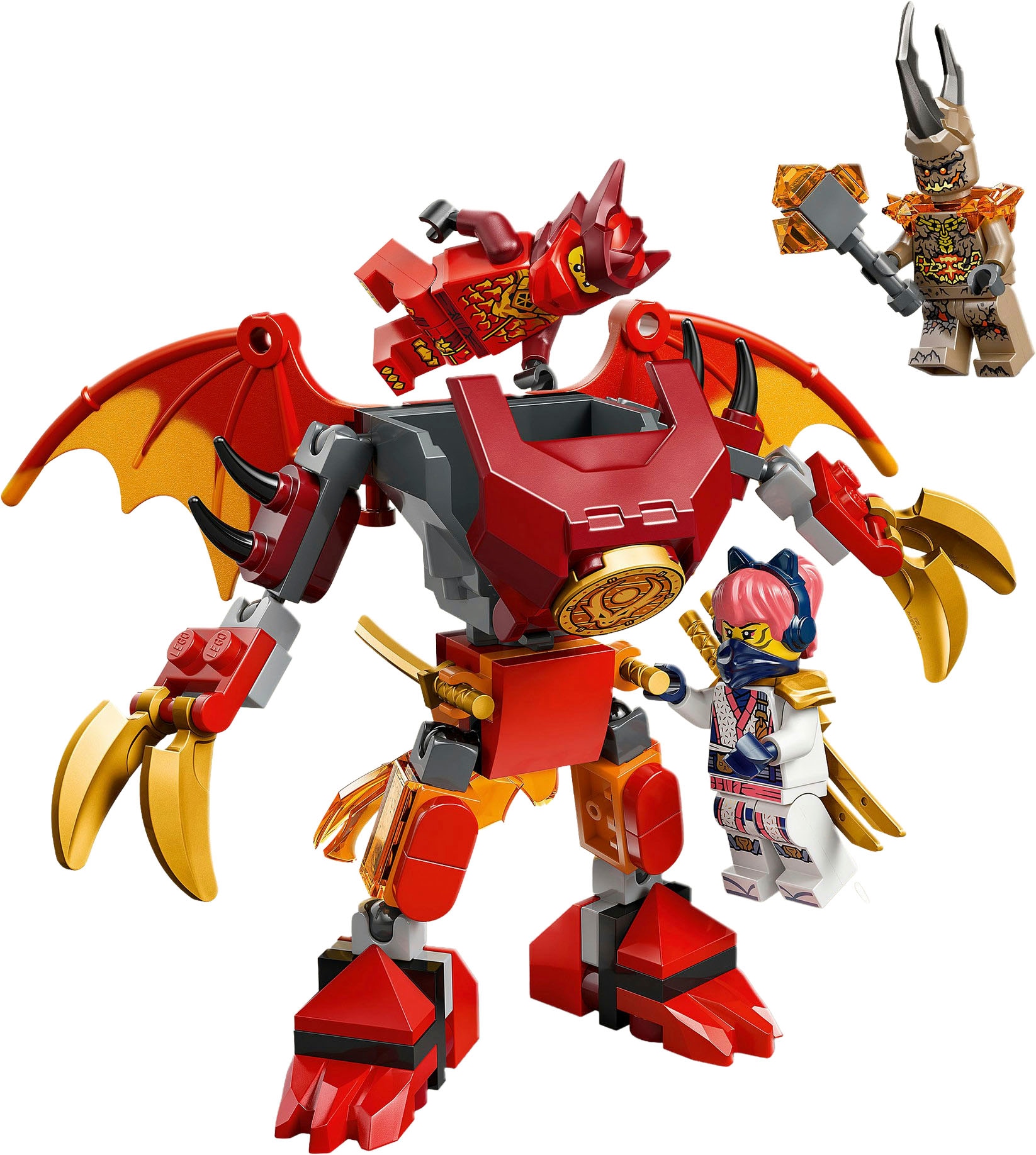 LEGO® Pions de construction »Kais Drachen-Mech Battle Set (71851), LEGO Ninjago«