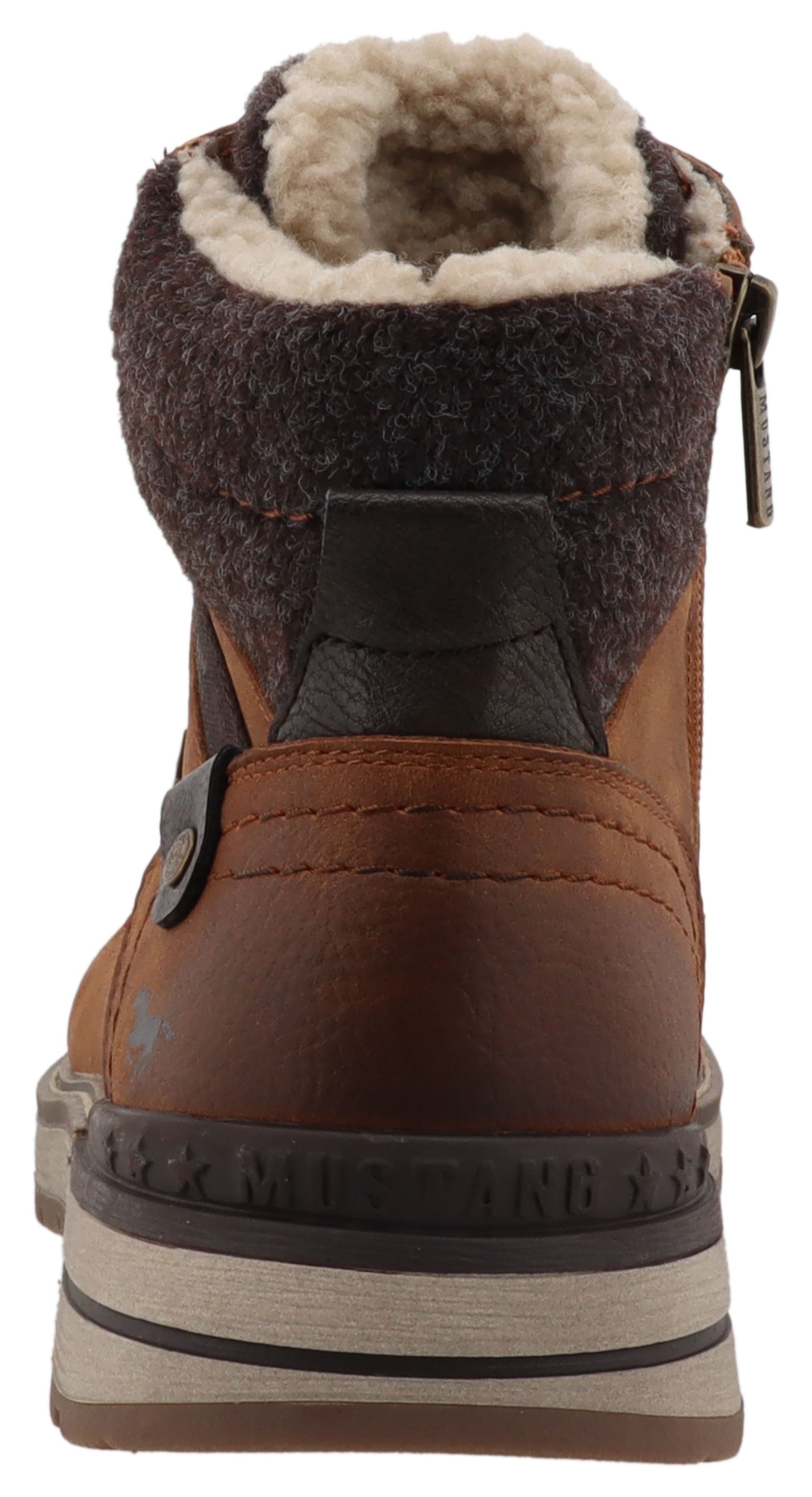 Mustang Shoes Bottes d'hiver »Maril«  worker boots, bottines à lacets avec équipement TEX