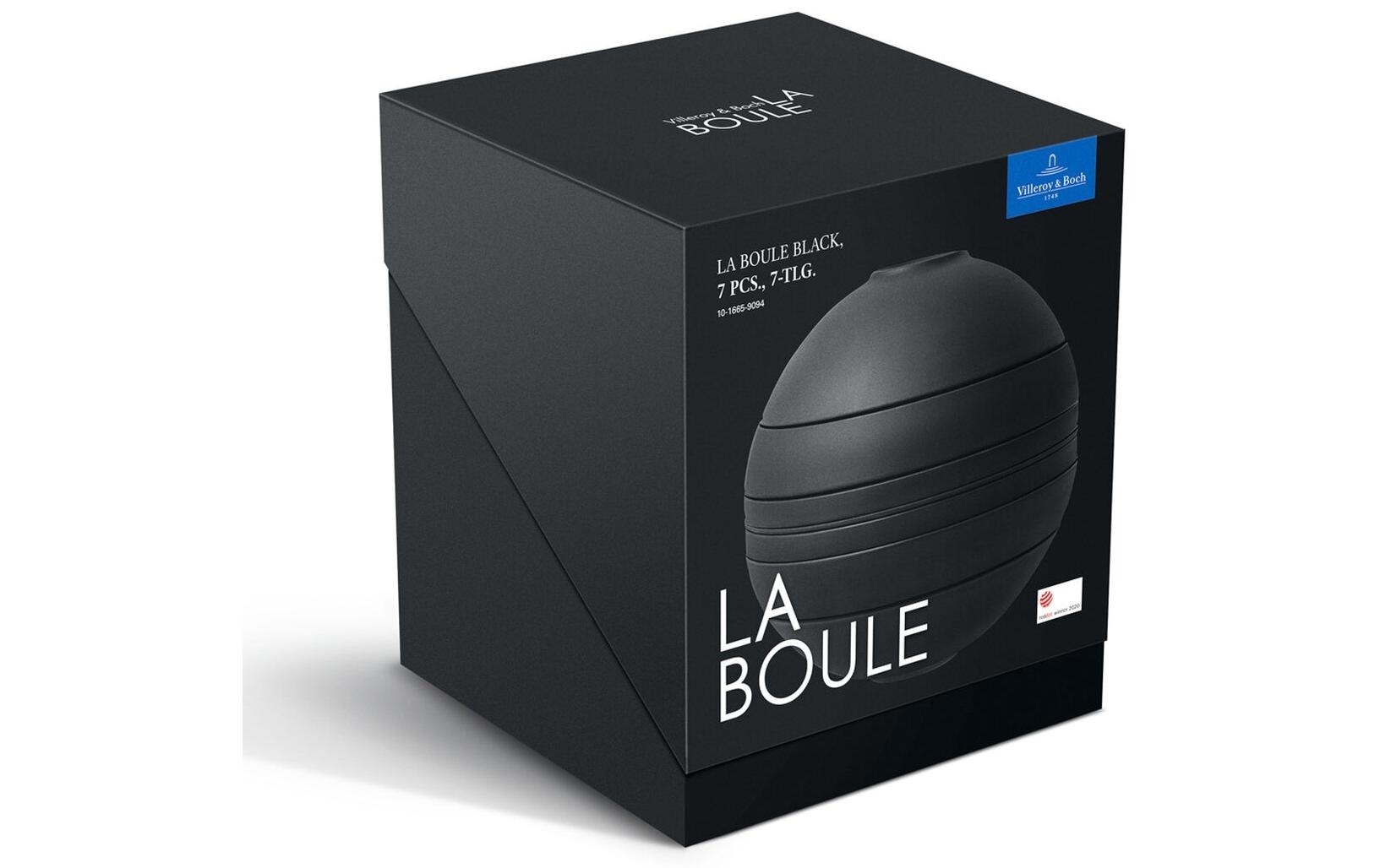 Villeroy & Boch Service combiné »Iconic boule black«