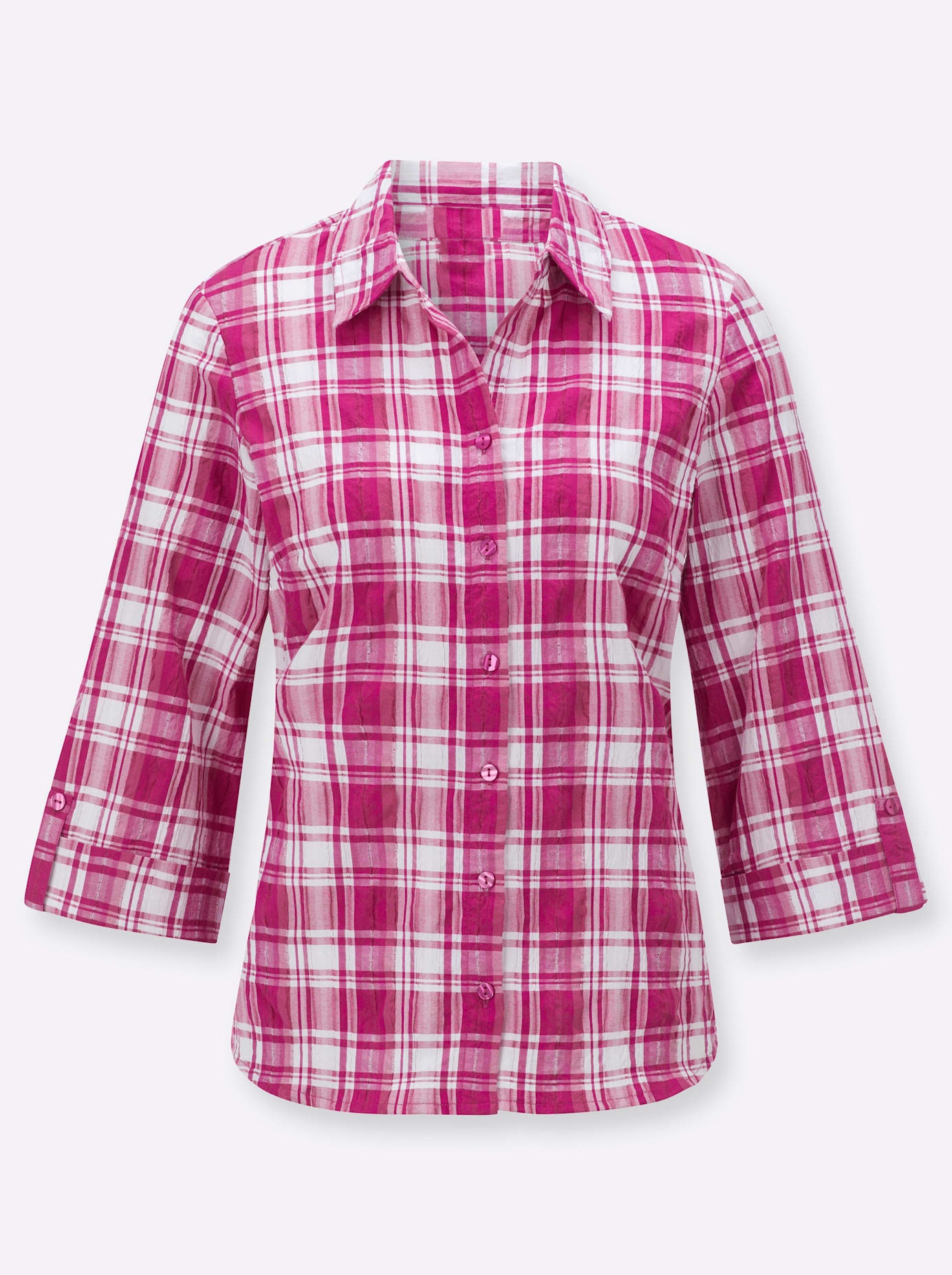 Casual Looks Blouse à carreaux