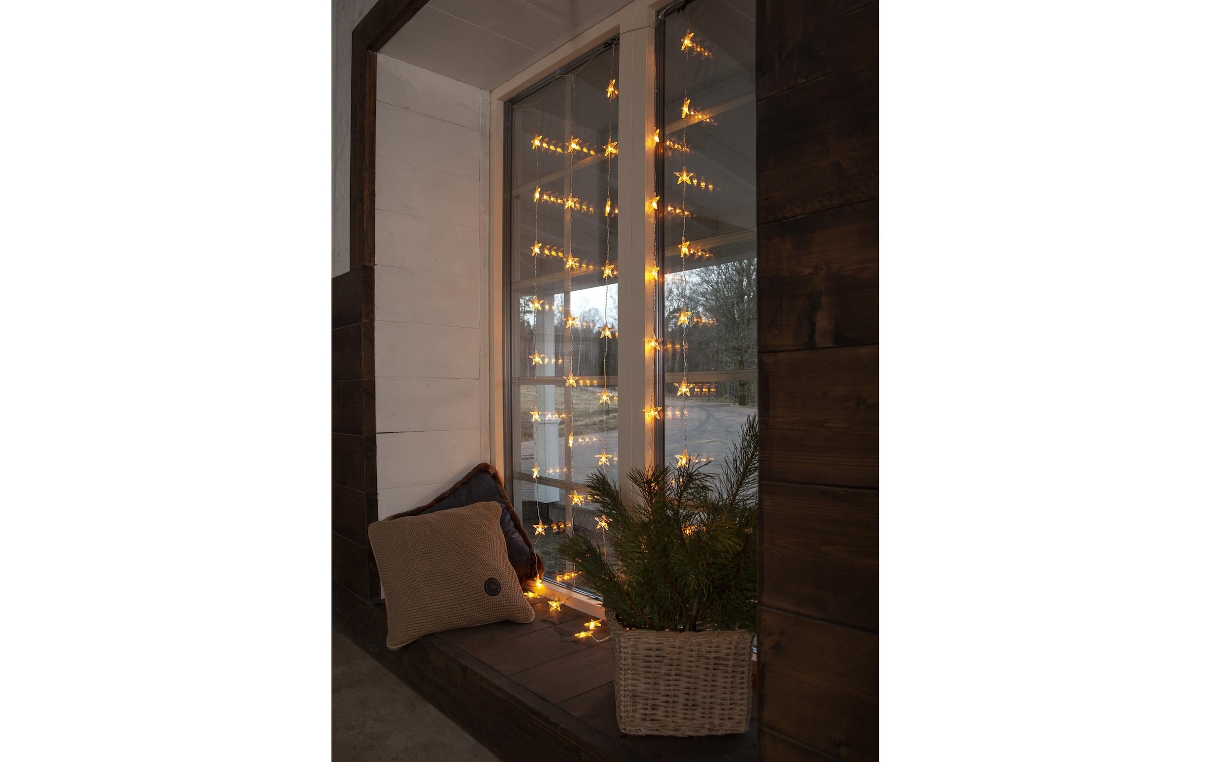 Parforce Traditional Hunting Rideau lumineux LED »Sterne, Warmweiss, 50 LED«