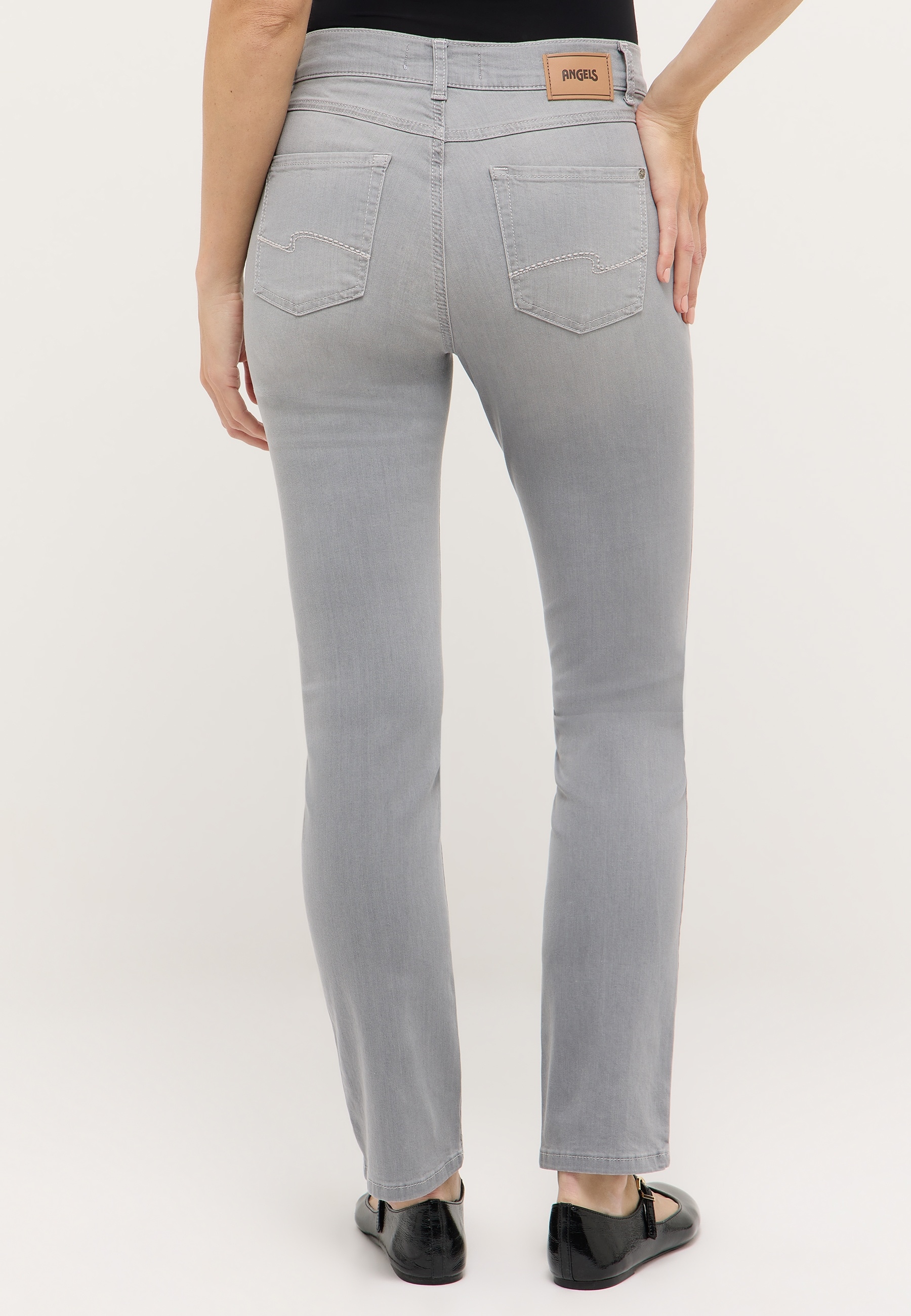 ANGELS Straight-Jeans »CICI« in Slim Fit-Passform