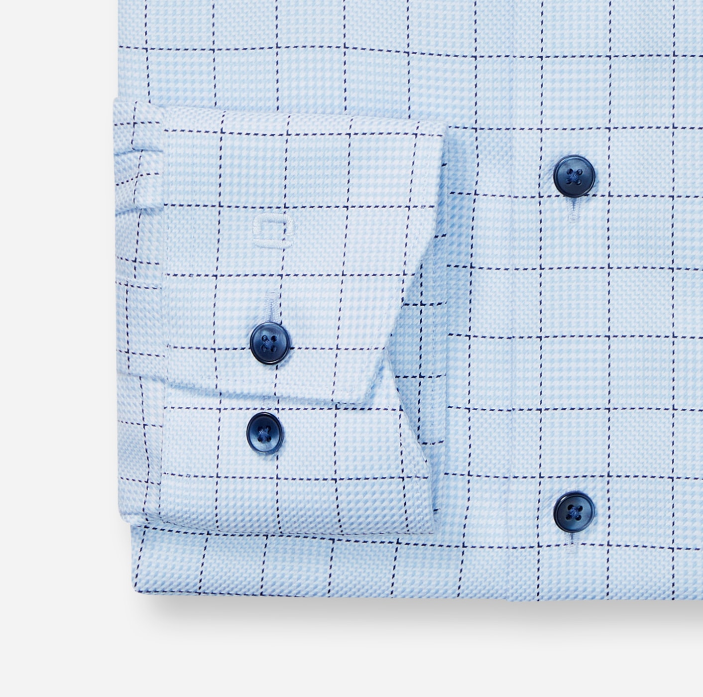 OLYMP Chemise à manches longues »Luxor modern fit« modern fit, Businesshemd, Global-Kentkragen, kariert