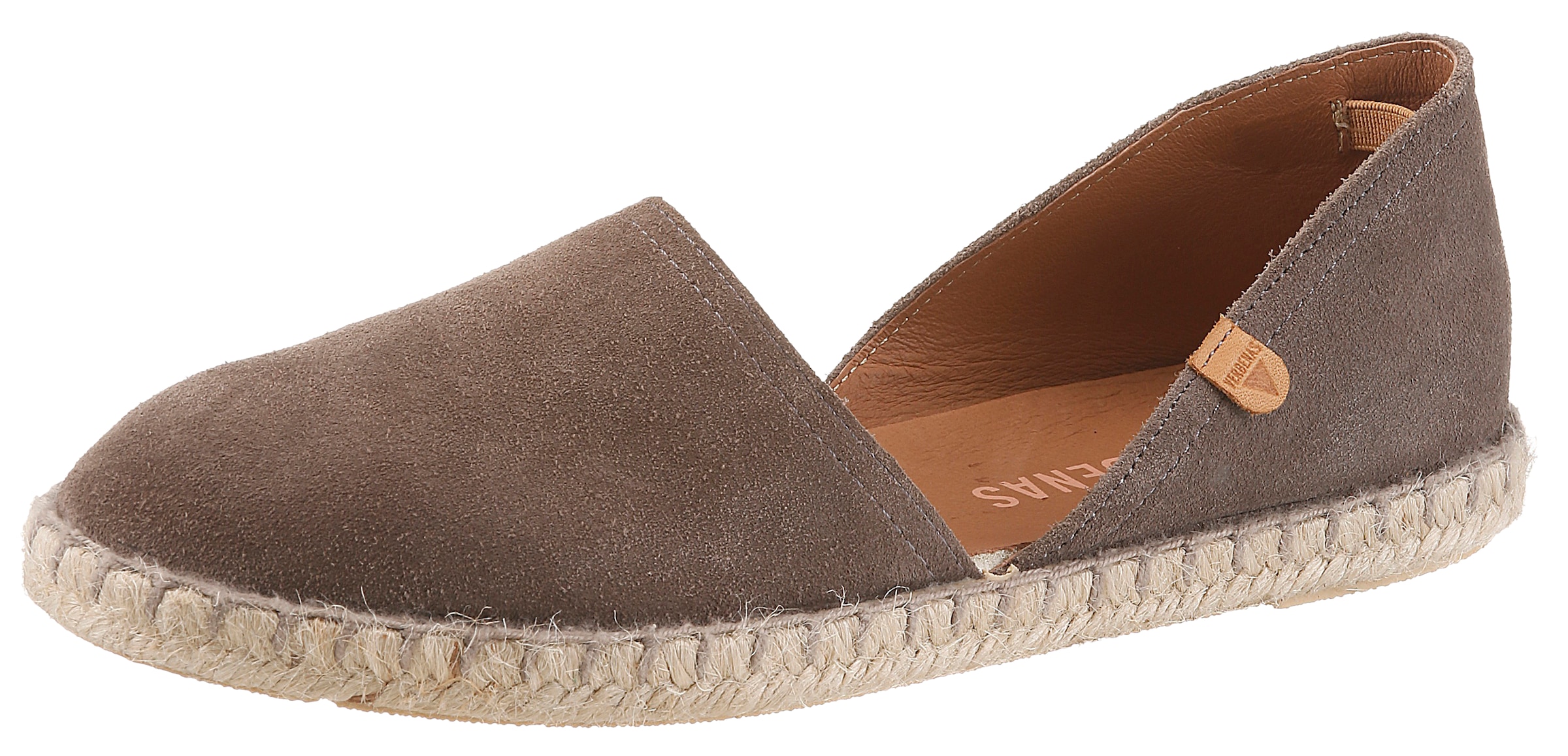 VERBENAS Espadrille  chaussure de plage, chaussure d'été, mocassin en cuir velours