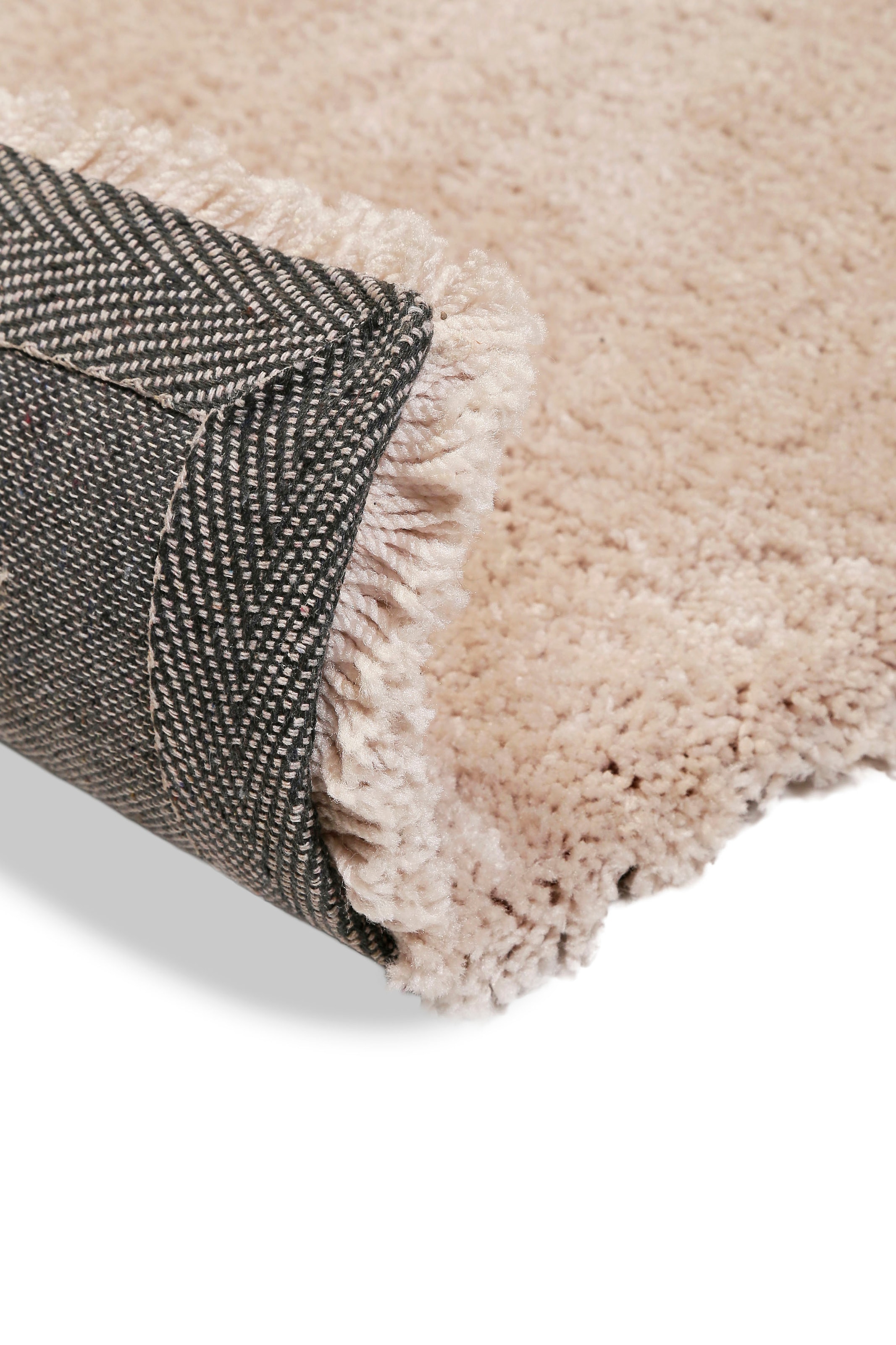 Wecon home Basics Tapis à poils longs »Emilia« Rectangulaire 25 mm Höhe Wohnzimmer