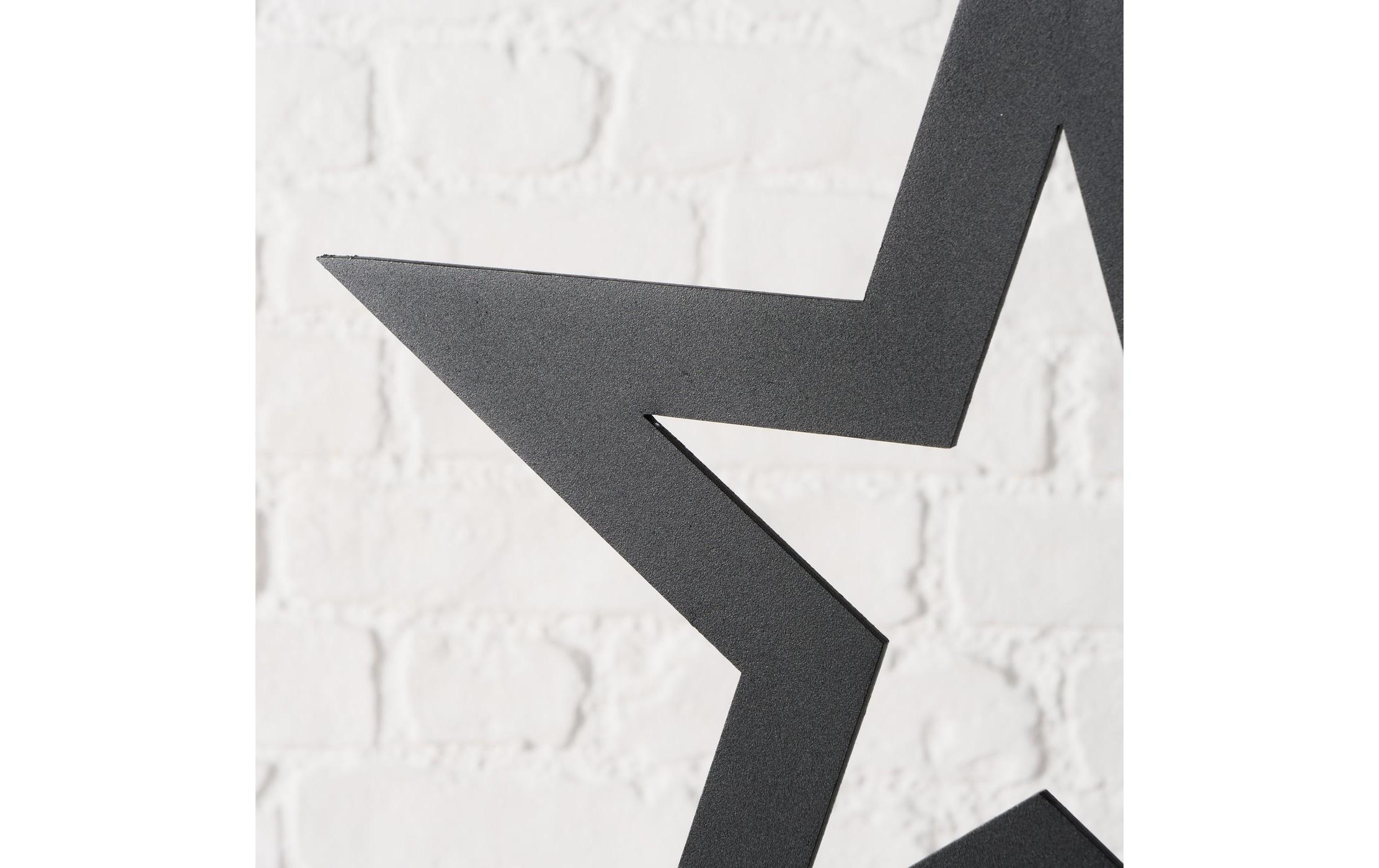 BOLTZE Figurine de Noël »Stanislaw Metall, 37.5 x 75 cm«