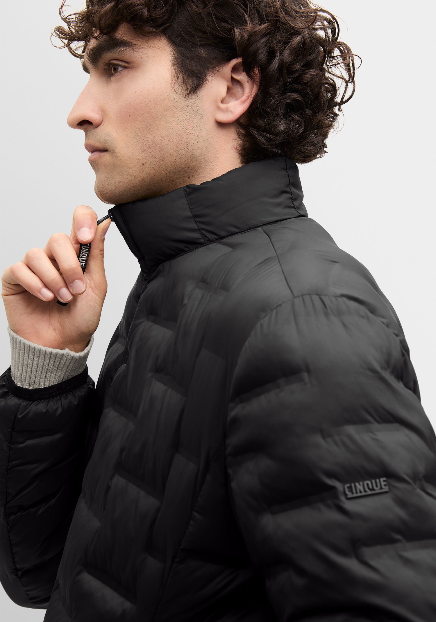 Cinque Veste matelassée »CISURF« ohne Kapuze regular fit, mit Stehkragen