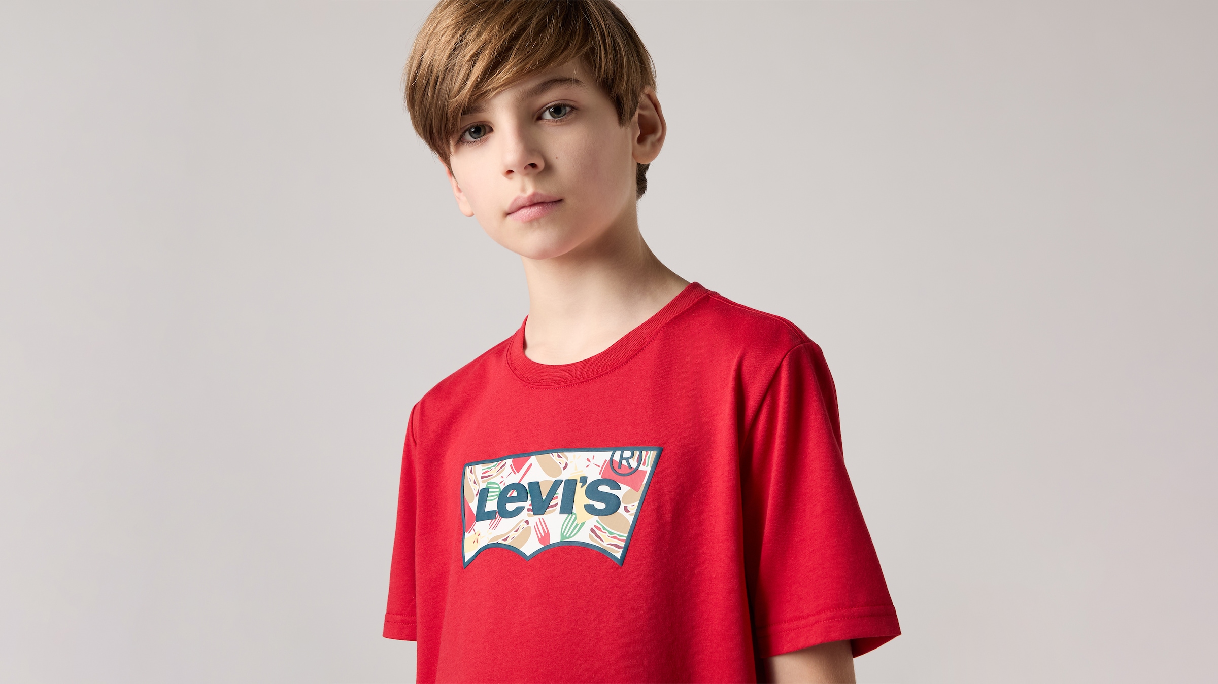Levi's® Kids T-Shirt »LVB BARBECUE BATWING TEE« mit Print, for Boys