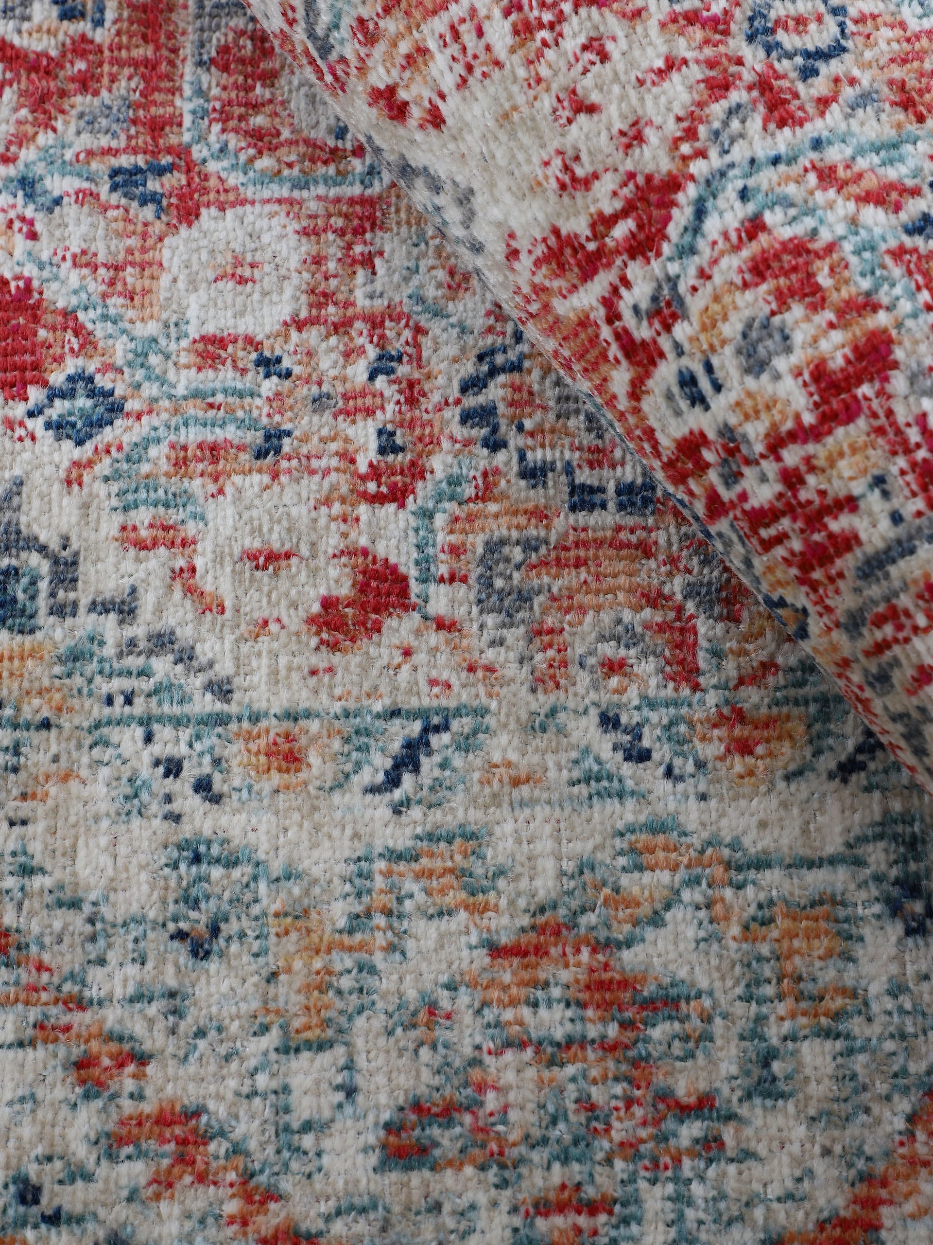 carpetfine Teppich »Noah_1« rechteckig 3 mm Höhe Orient Vintage Look, Wohnzimmer