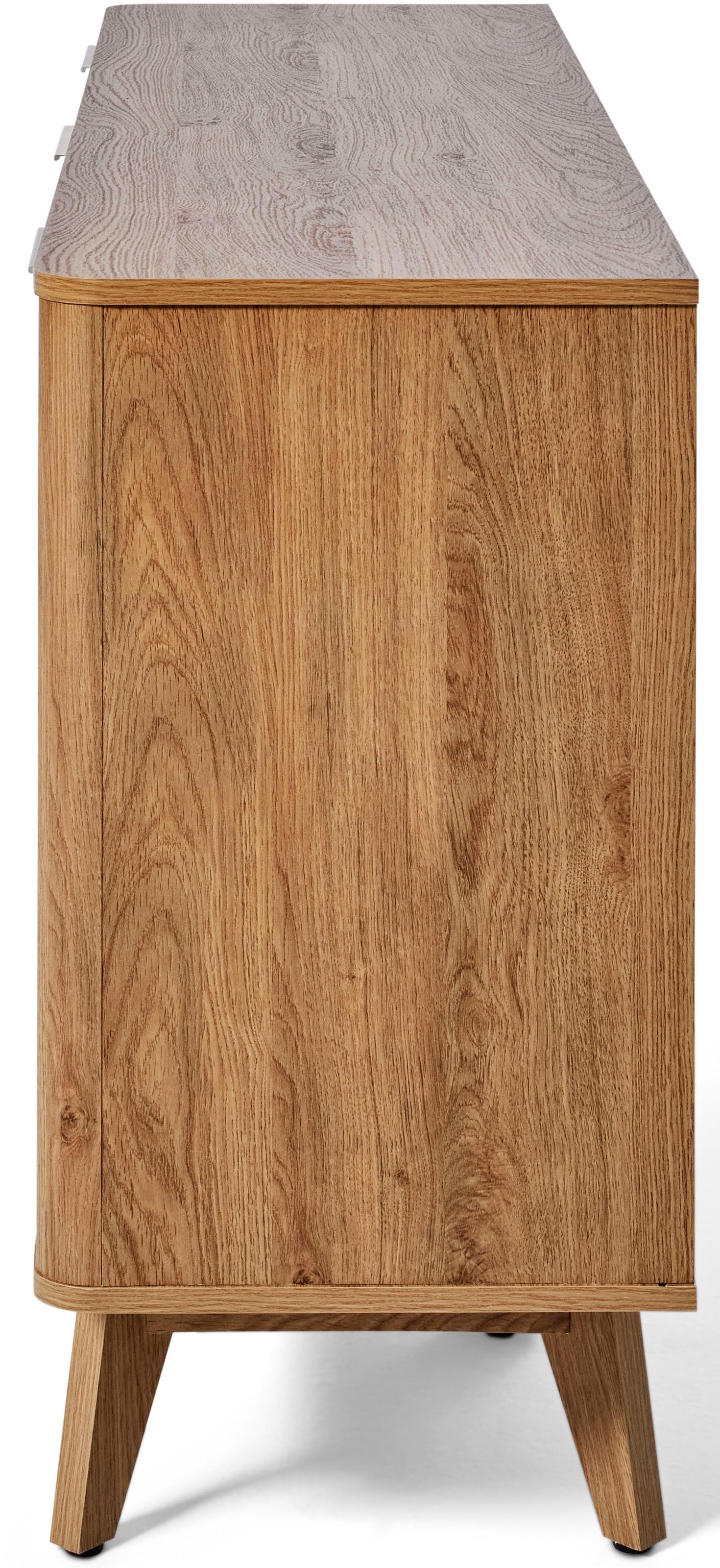 Jahnke Sideboard »WAVE SB 150« 1 Stk. tlg. Sideboard, Retro-Stil, Front in Wellendesign, Breite ca. 150 cm