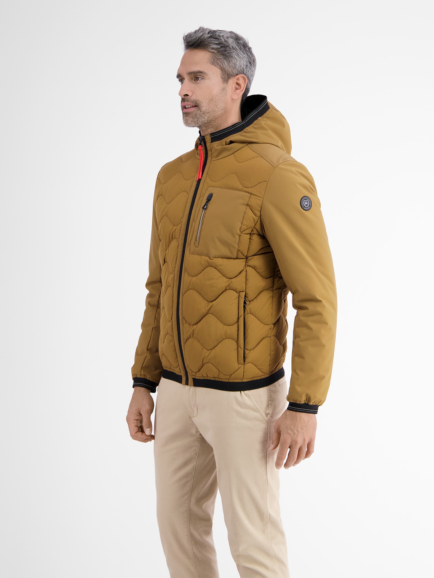 LERROS Veste d'extérieur »Softshell-Hybrid Blouson« mit Kapuze