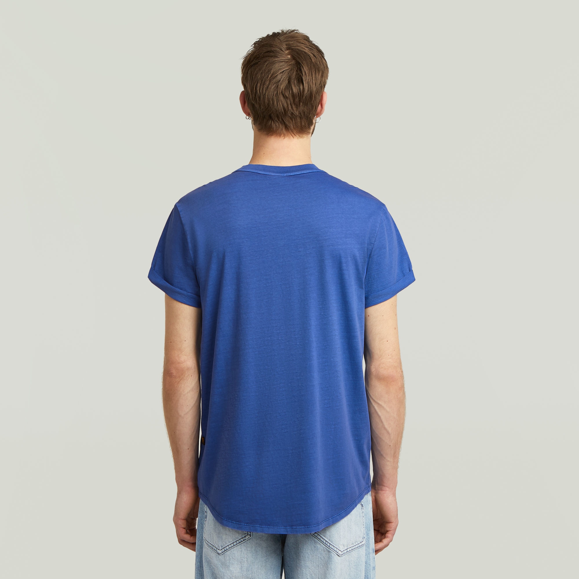 G-STAR Kurzarmshirt »Lash« Rundhals, Logoapplikation