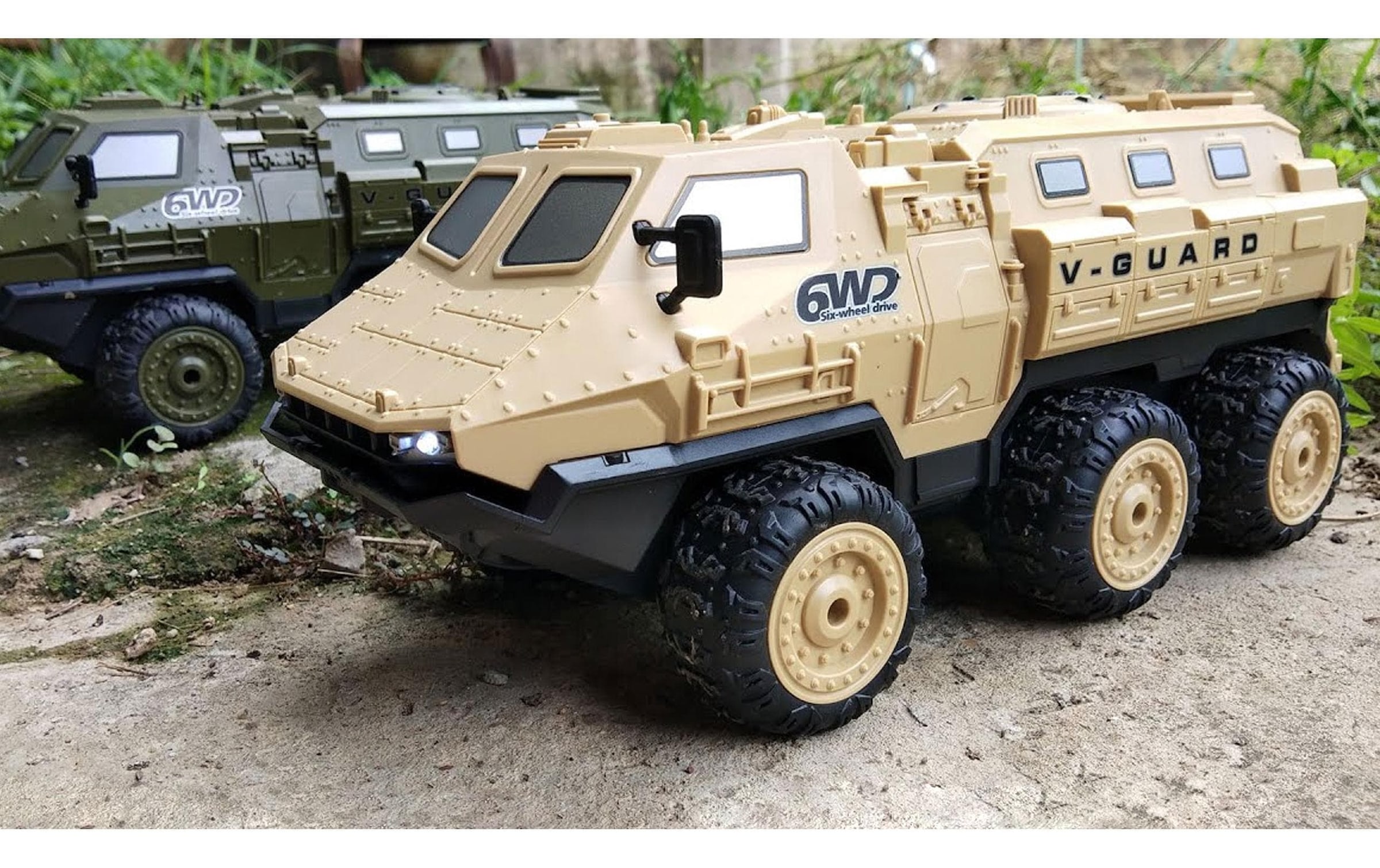 Amewi Voiture RC »V-Guard 6WD, Sand RTR,«