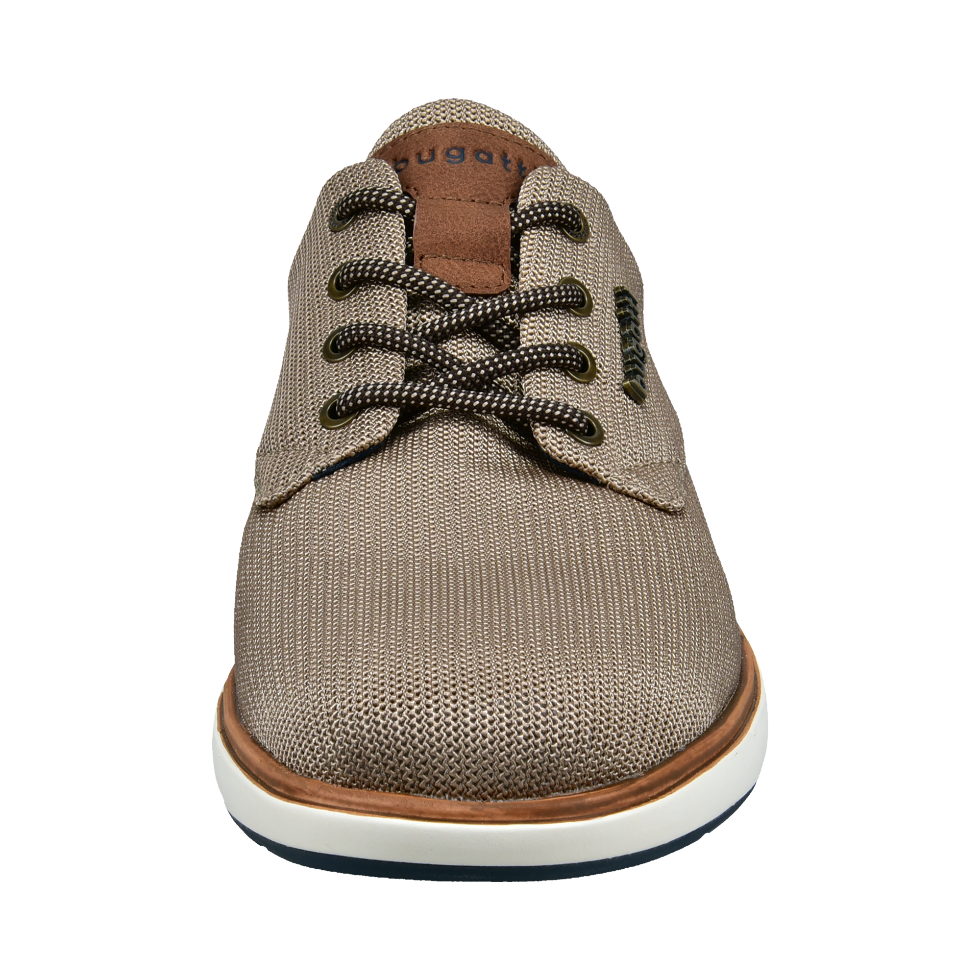 bugatti Chaussure à lacets  Schnürschuh, Halbschuh mit Kontrastbesatz an der Ferse