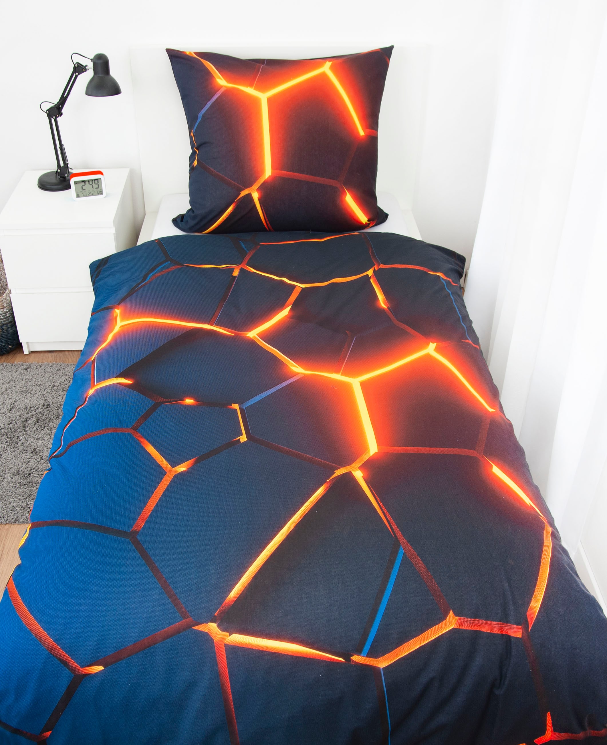 Herding Young Collection Linge de lit réversible »3D Effekt« motif avec effet 3D