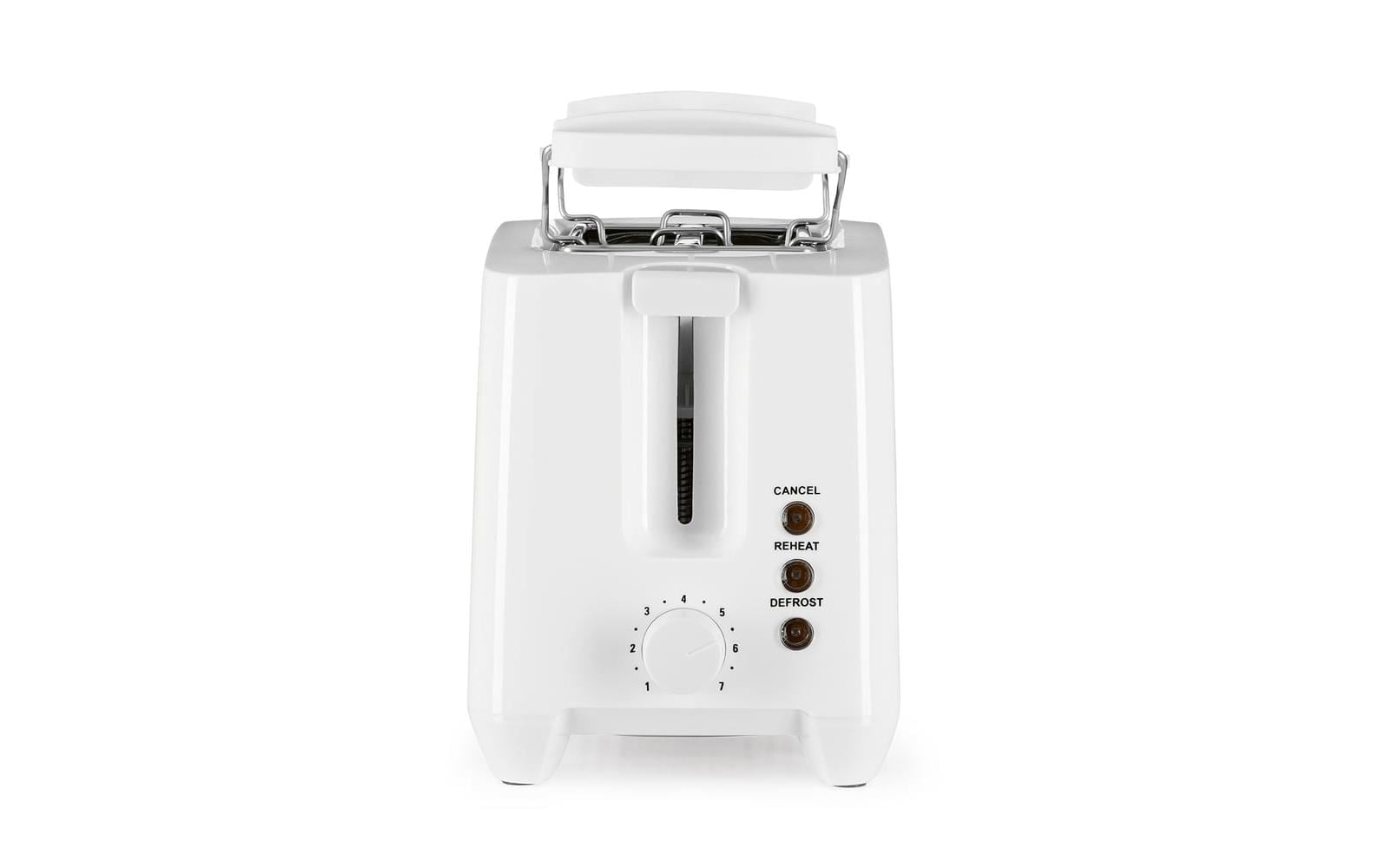 GOURMETmaxx Grille-pain »Toaster Weiss« für 2 disques