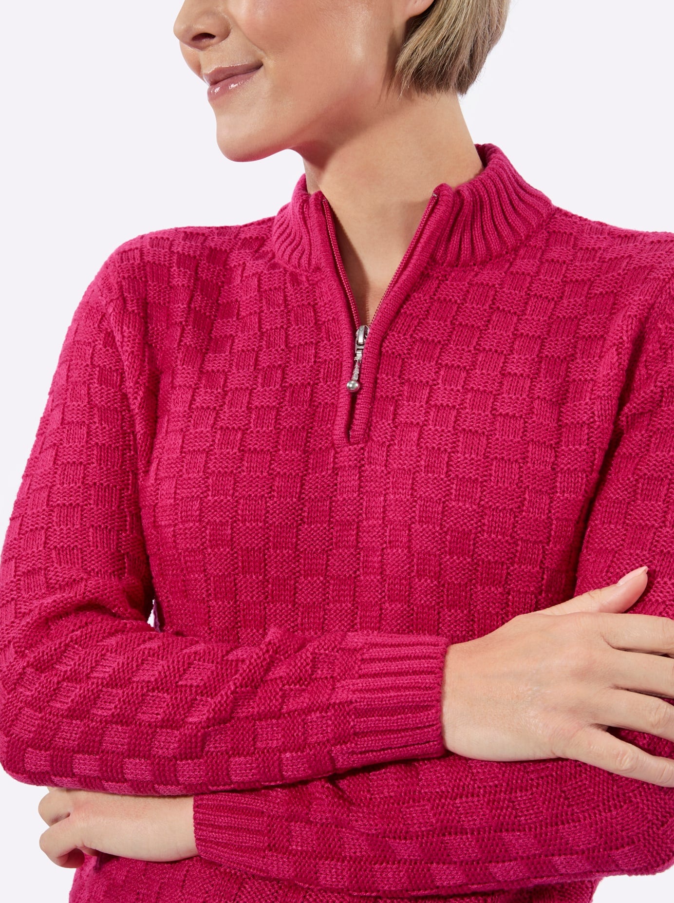 Classic Basics Pull à col montant »Strickpullover«