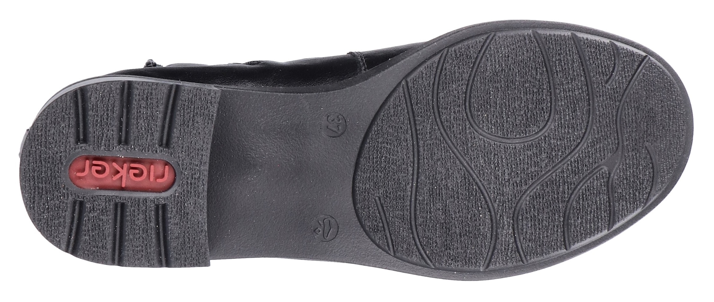 Rieker Bottes  Langschaftstiefel, Stretchstiefel mit herausnehmbarer Innensohle