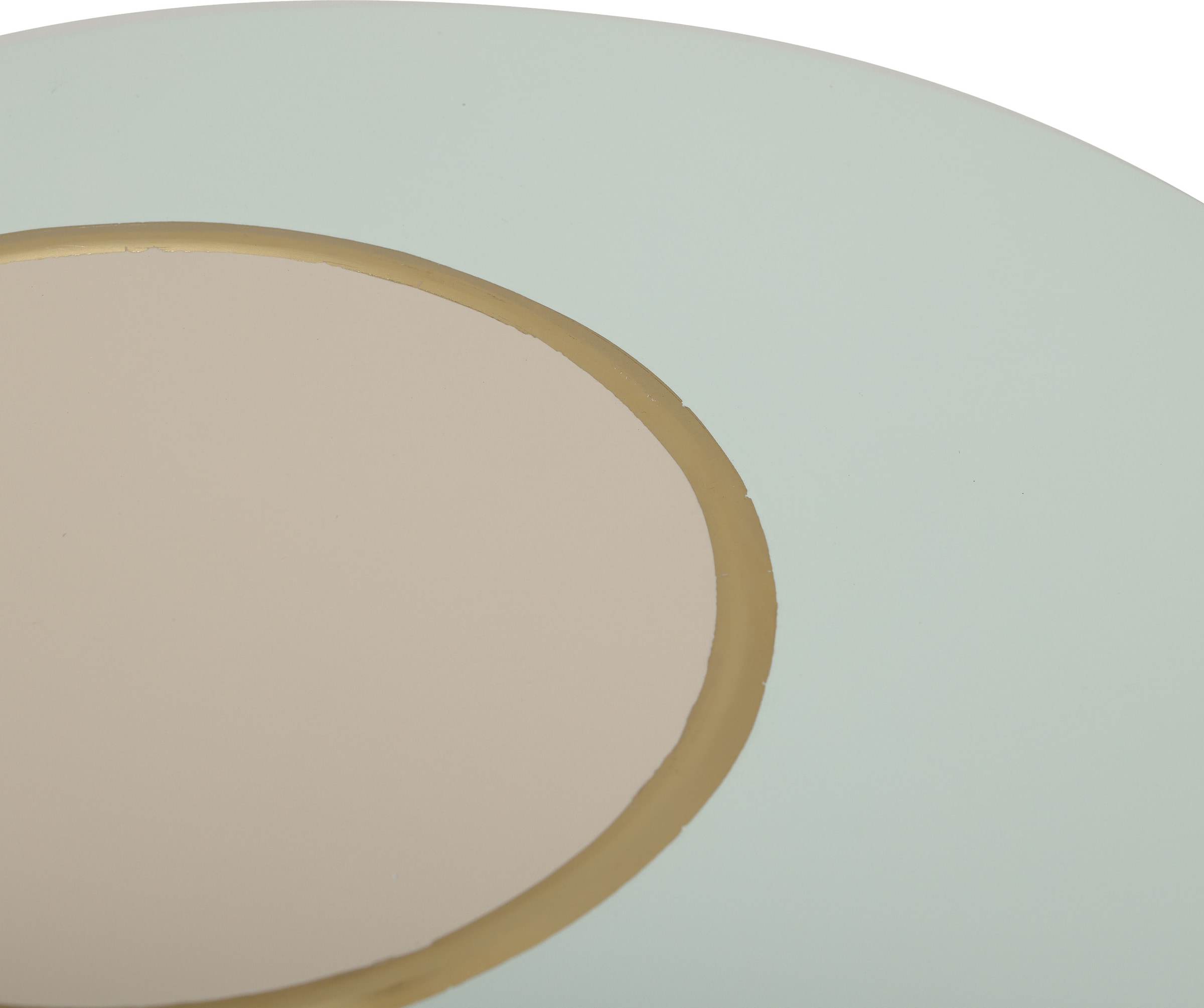 Kayoom Table d'appoint »Morrison 2025, Beistelltisch aus Eisen« 1 cuis tlg. Handarbeit, lackierter Tisch mit Metalleffekten, auf 3-Beinen