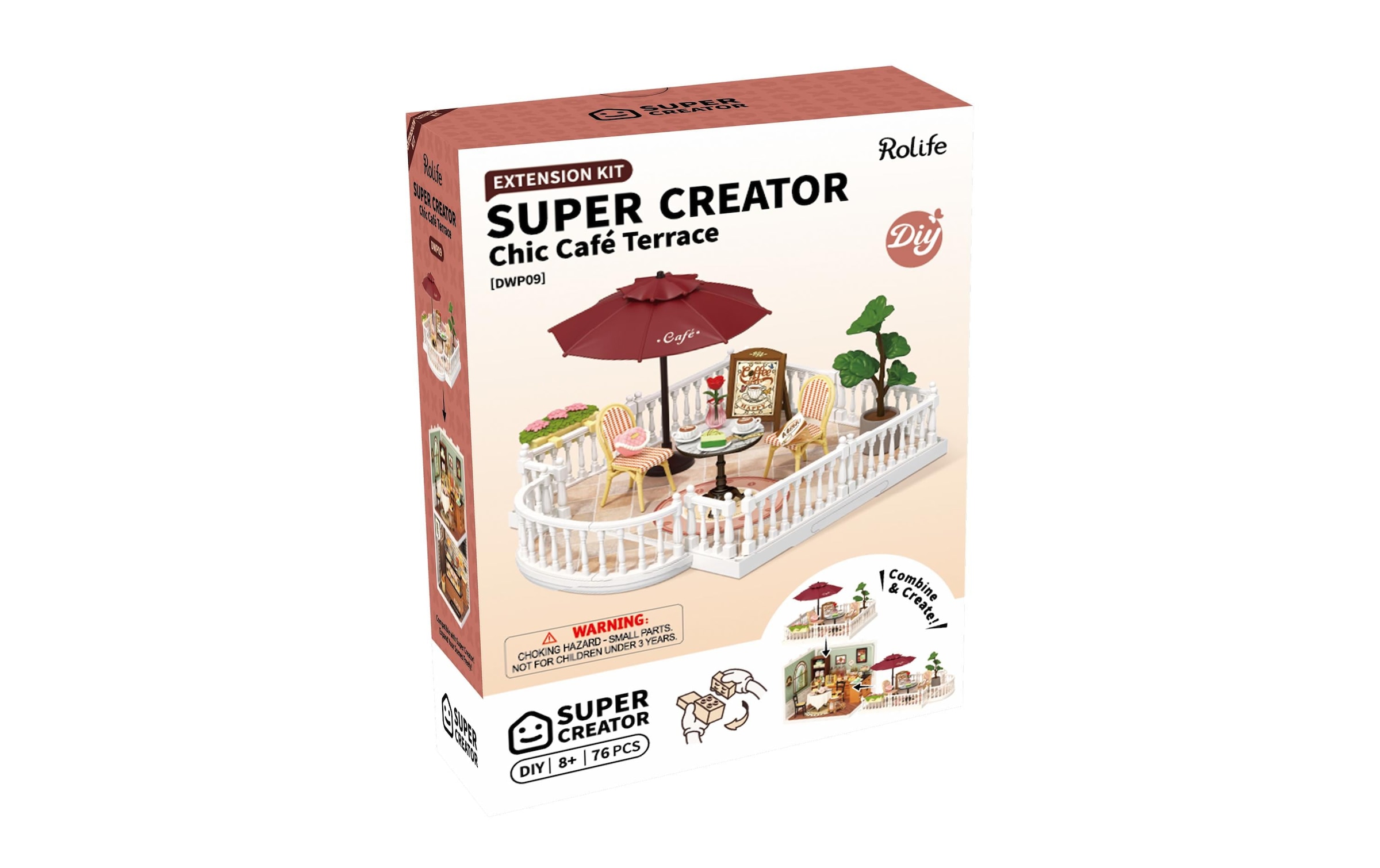   Modellbausatz »RoboTime Chic Café Terrace«